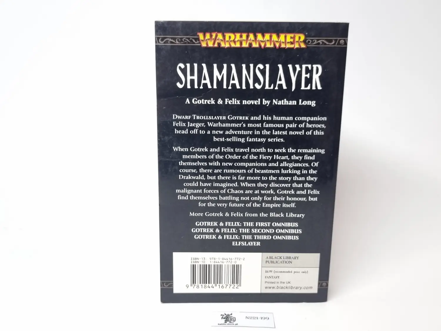 shamanslayer (gotrek &amp; felix)