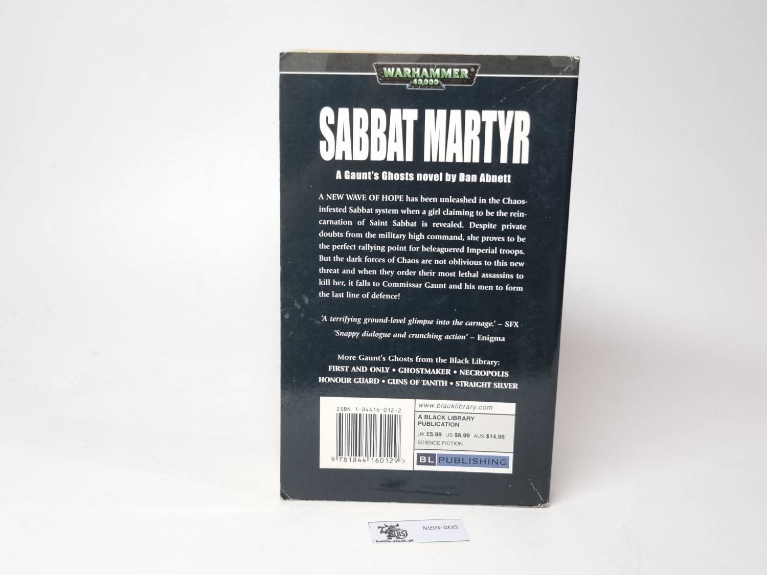 sabbat martyr (gaunt's ghosts)