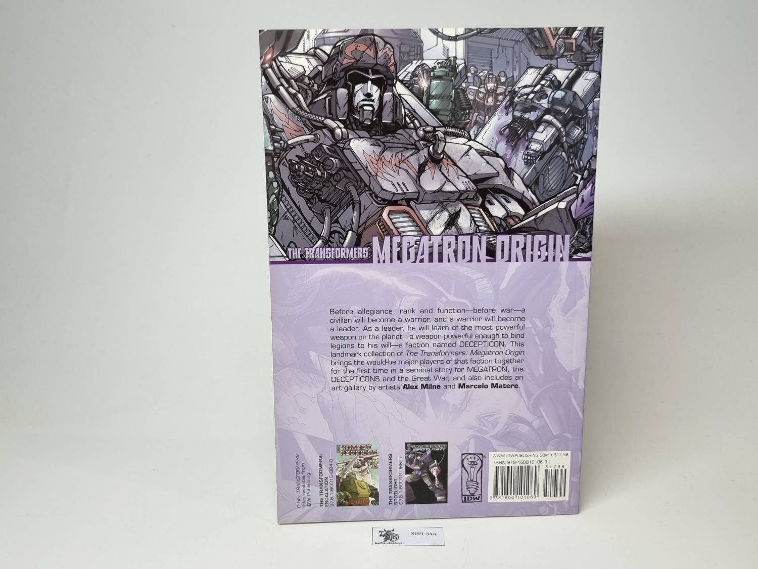 transformers megatron origin komiks