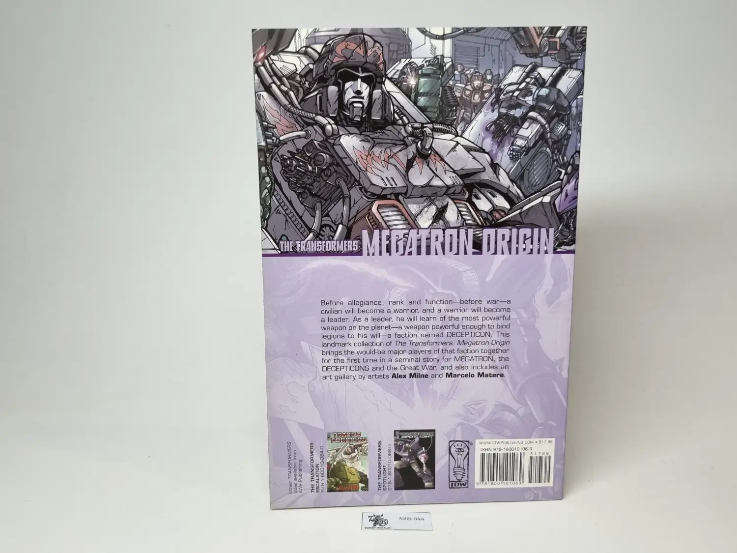 transformers megatron origin komiks