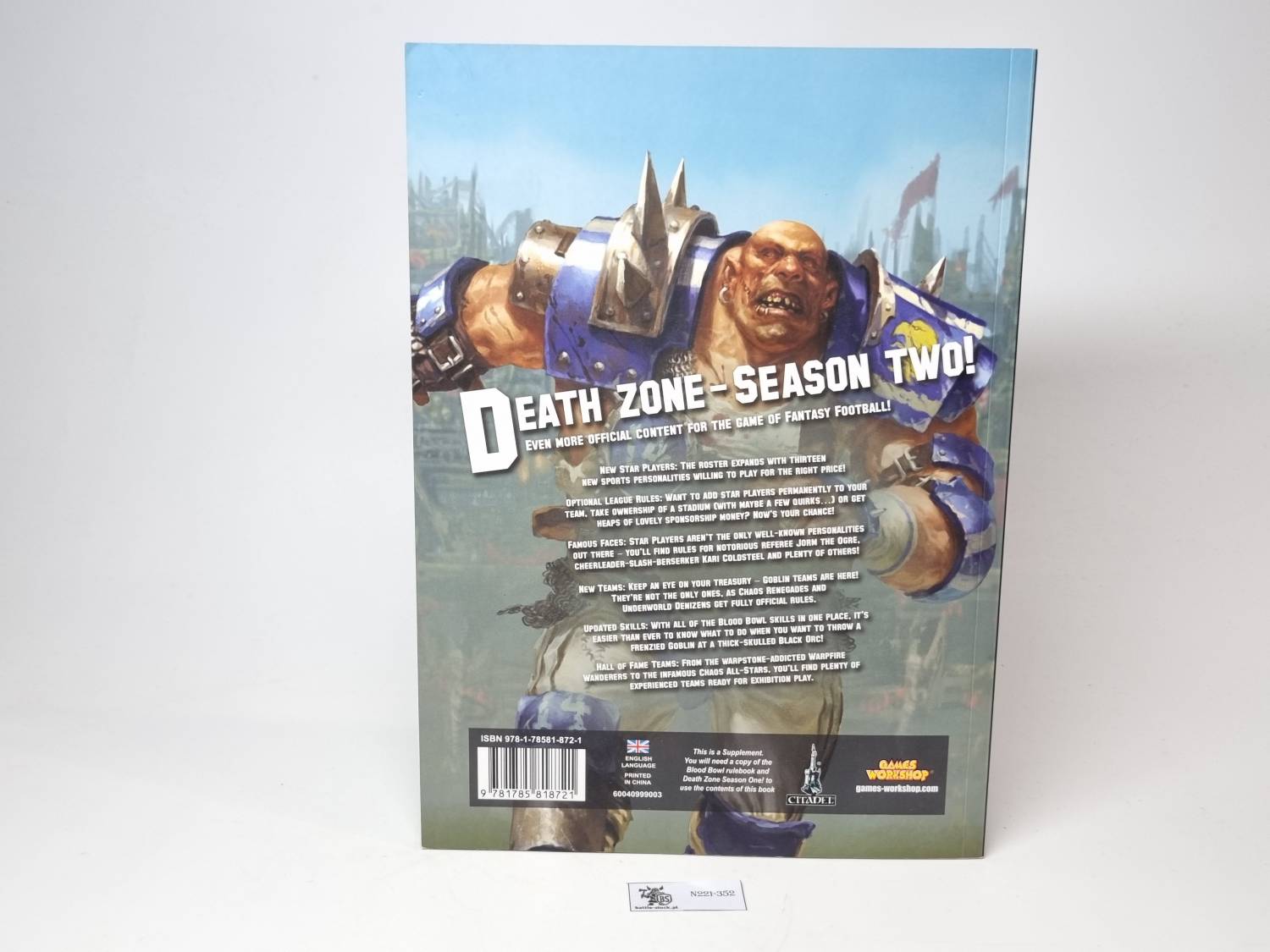 blood bowl the game of fantasy football death zone season two!