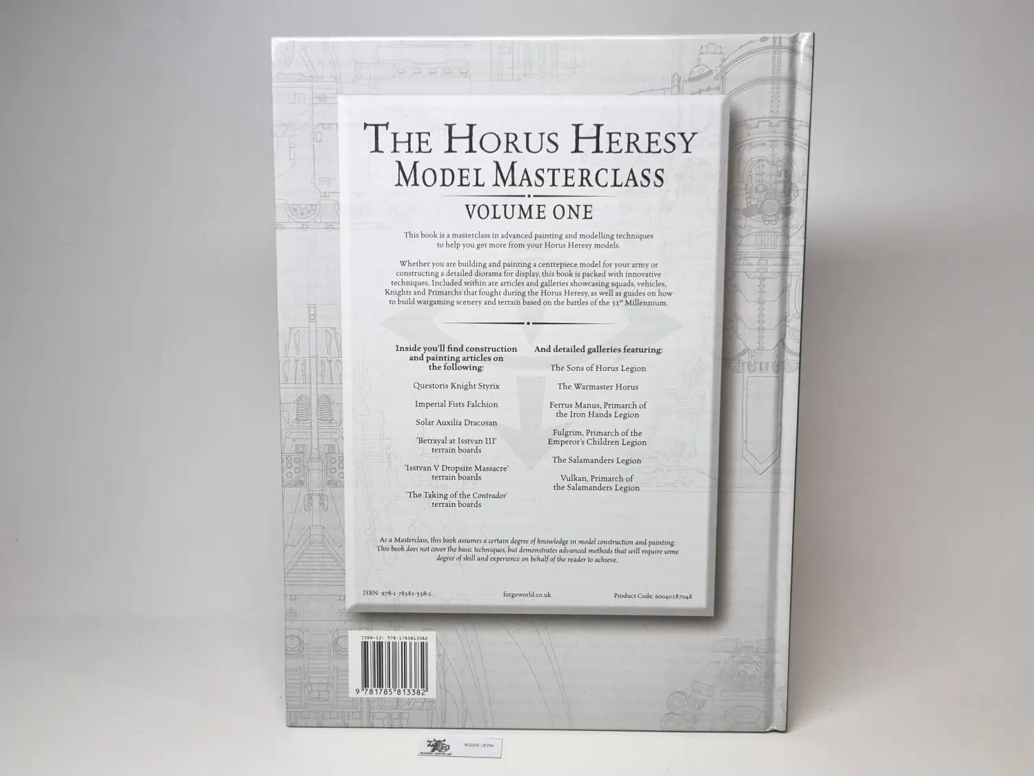 The Horus Heresy Model Masterclass Volume one