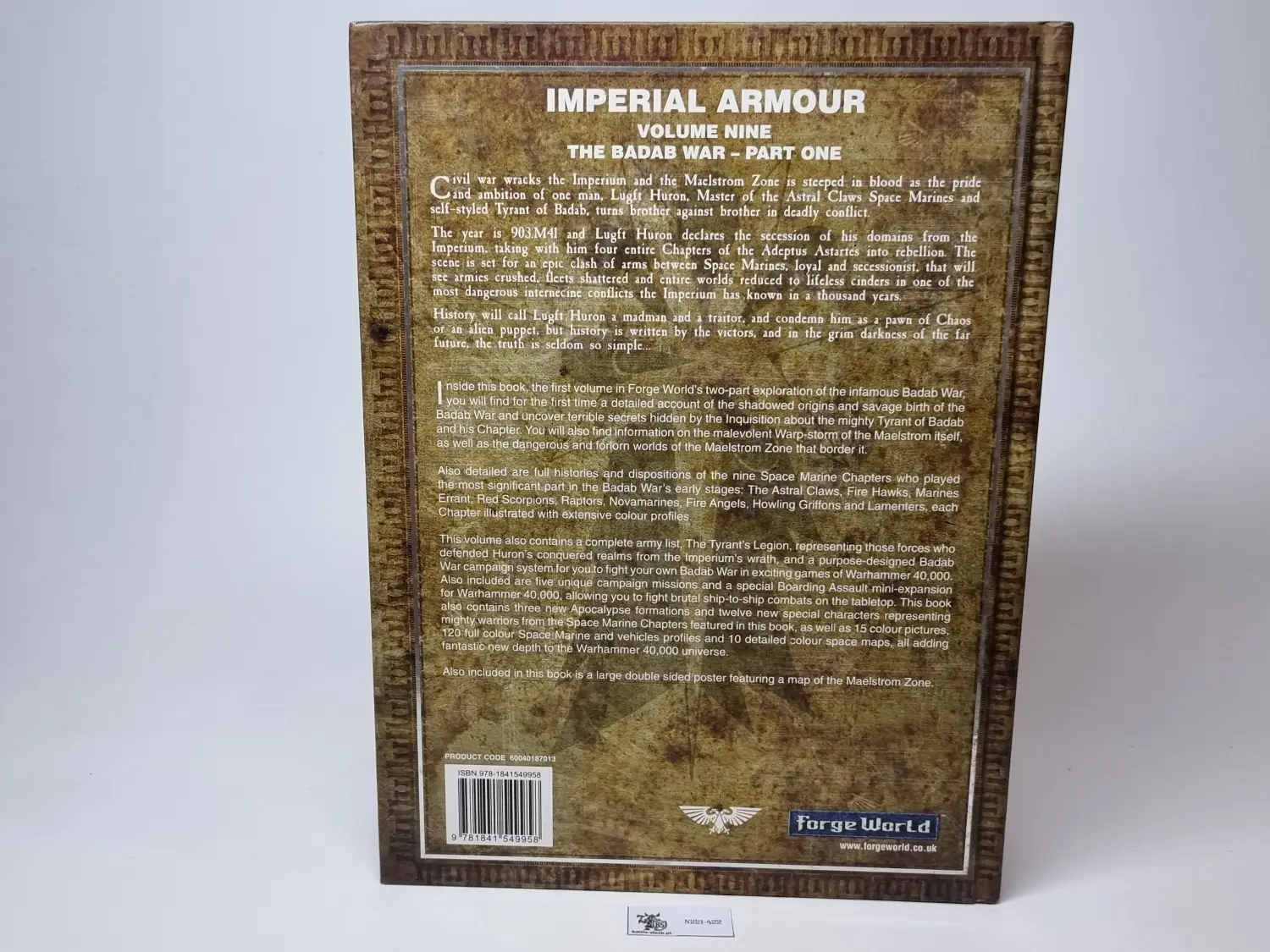 Imperial armour volume nine the badab war - part one