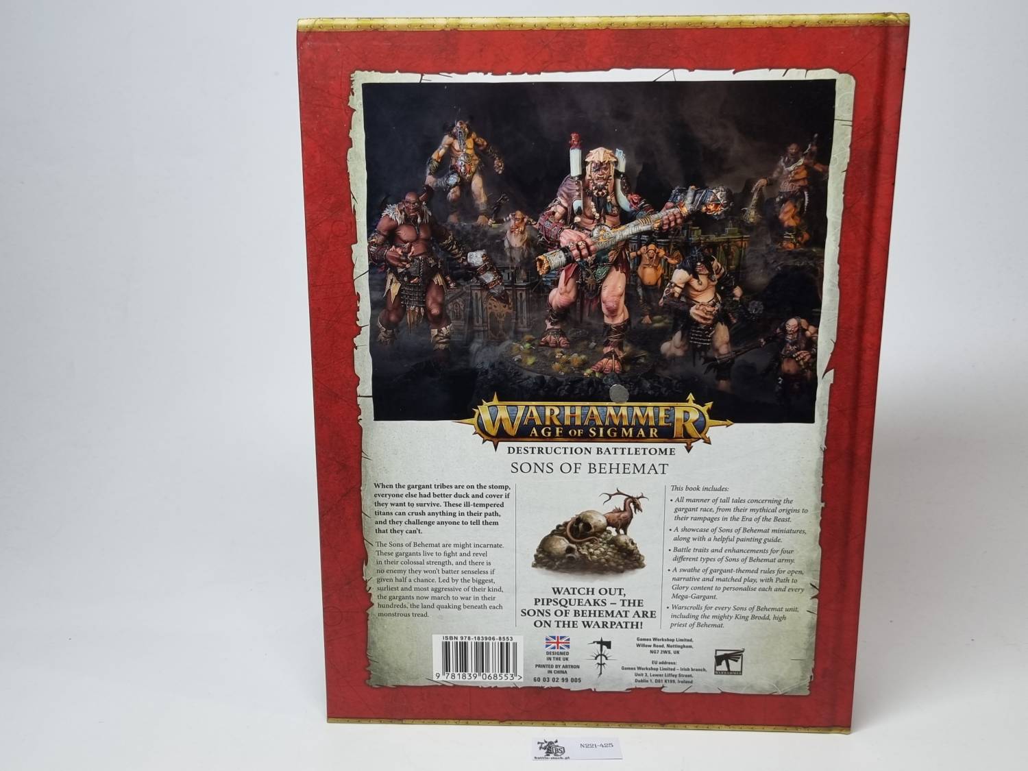 destruction battletome sons of behemat