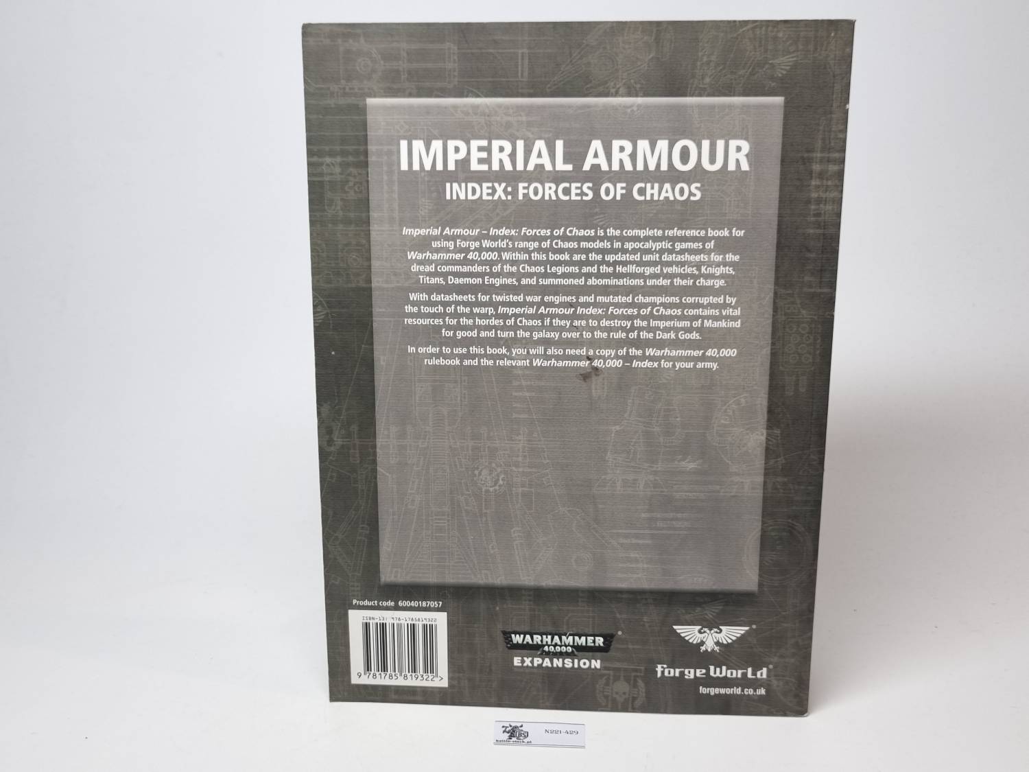 Imperial armour index: forces of chaos