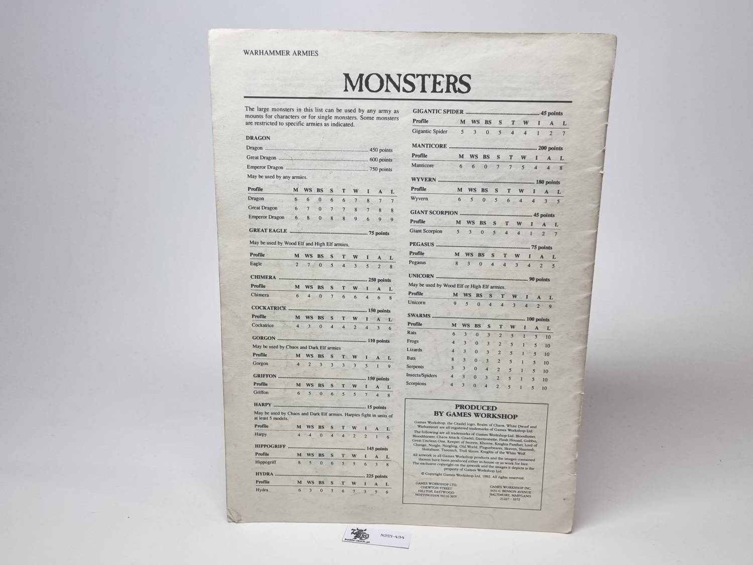 warhammer armies a selection of fantasy lists by Nigel Stillman