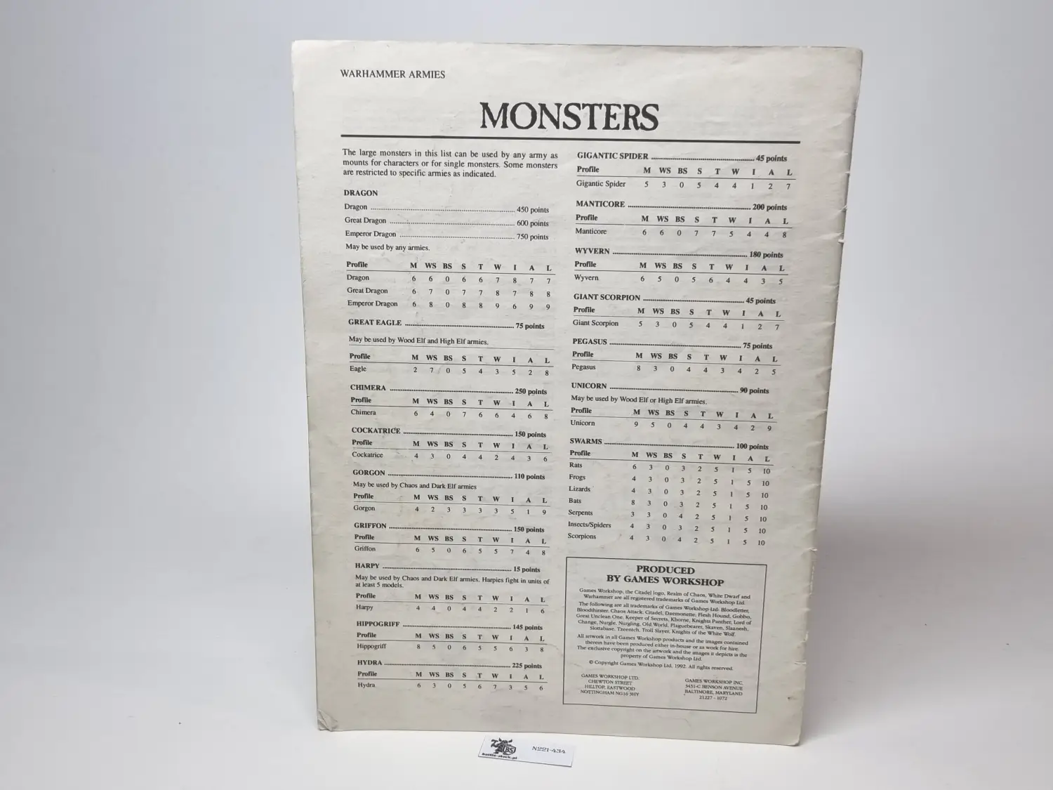 warhammer armies a selection of fantasy lists by Nigel Stillman