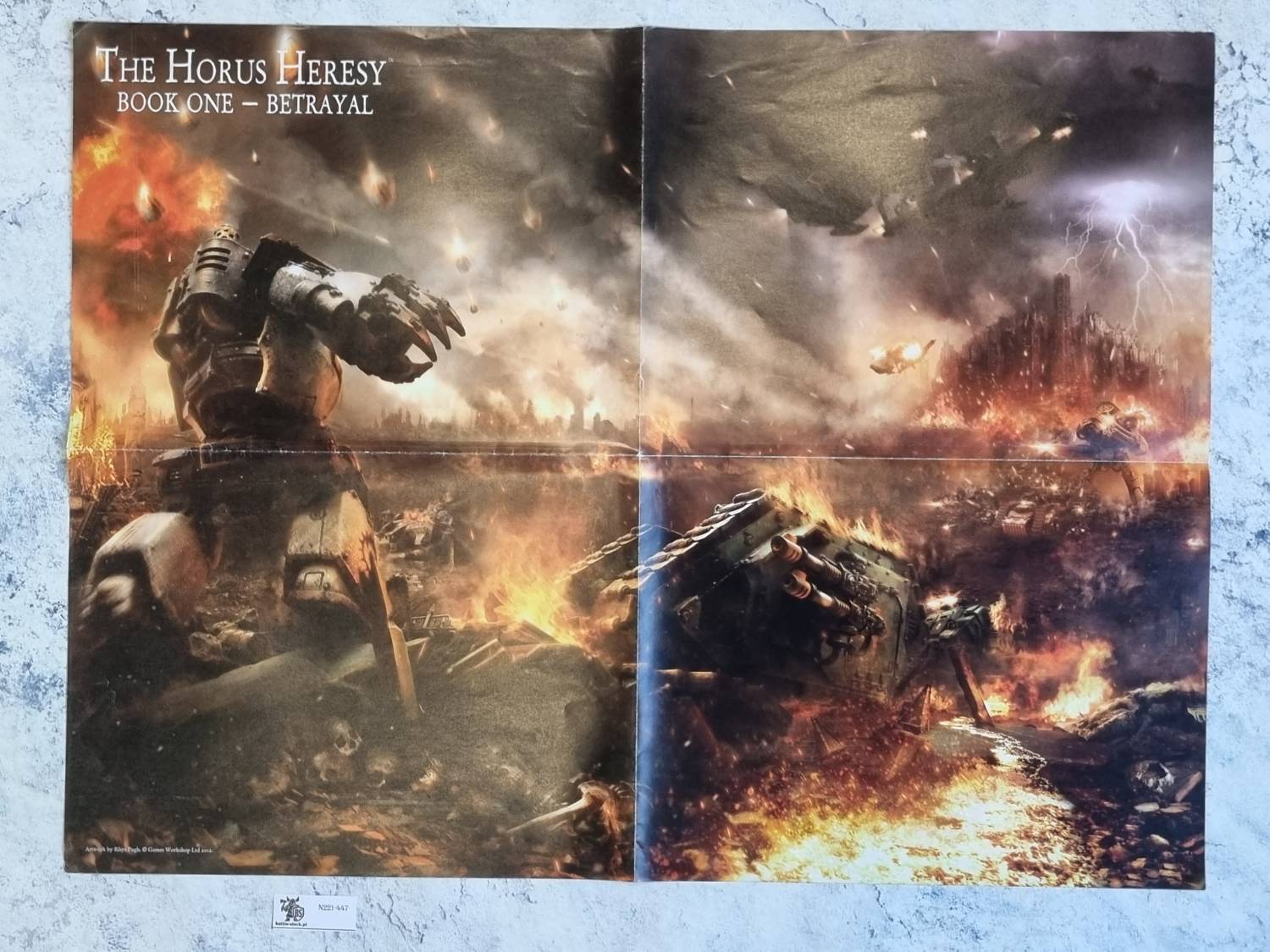 Poster The horus heresy book one - betrayal