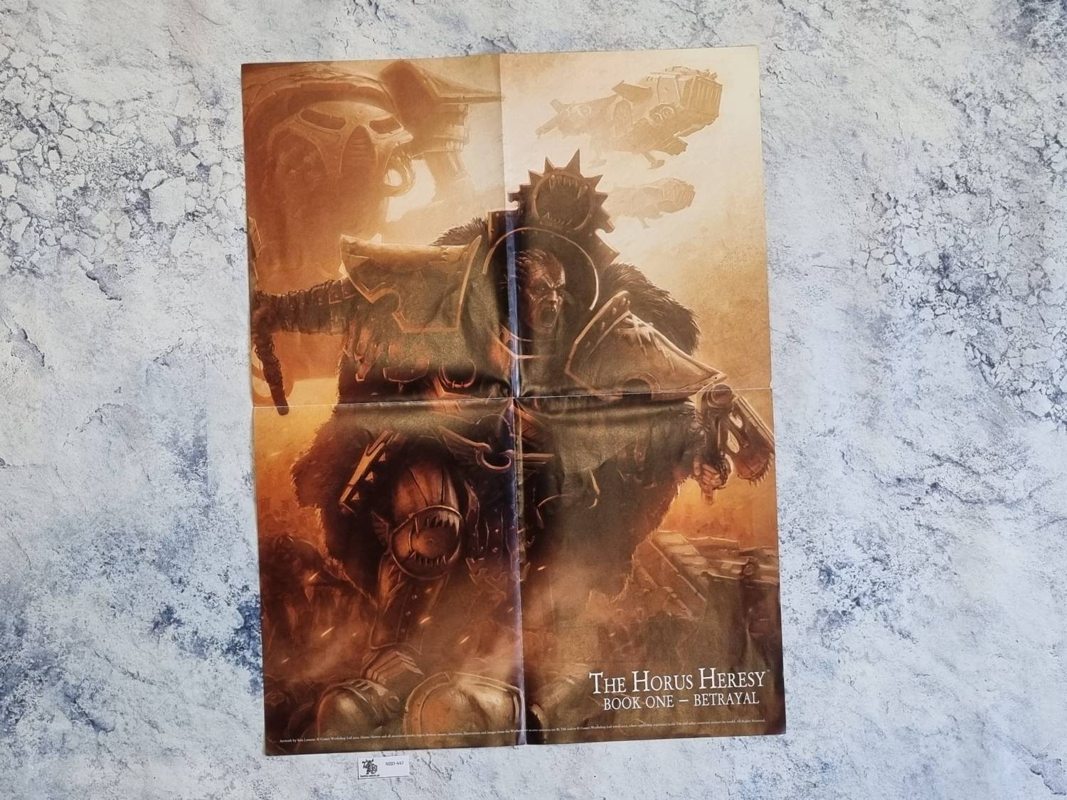 Poster The horus heresy book one - betrayal