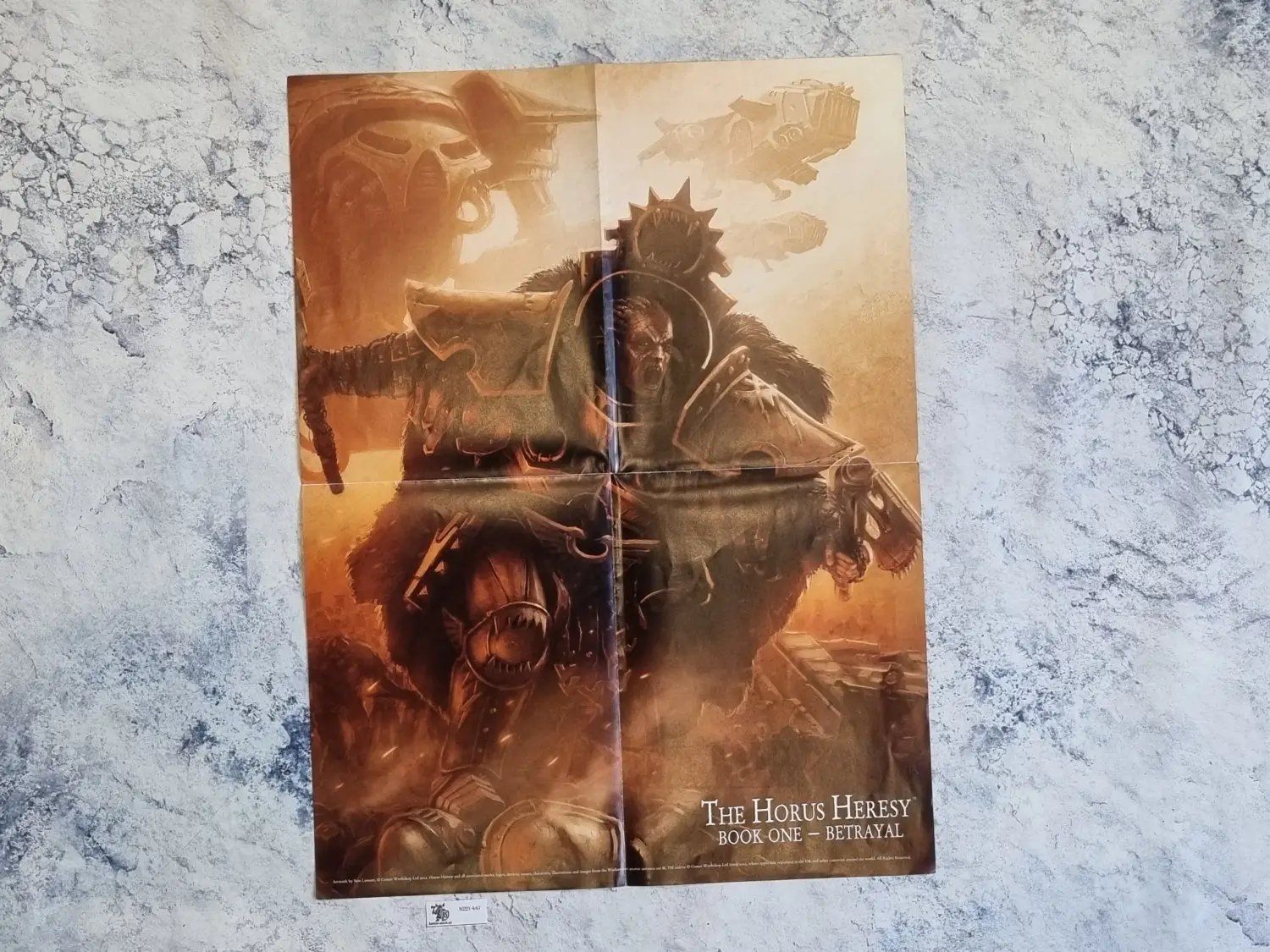 Poster The horus heresy book one - betrayal