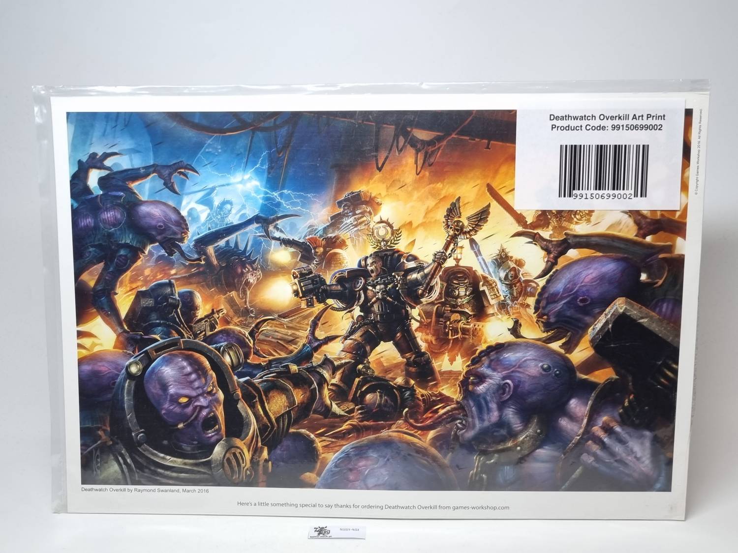 Deathwatch overkill art print