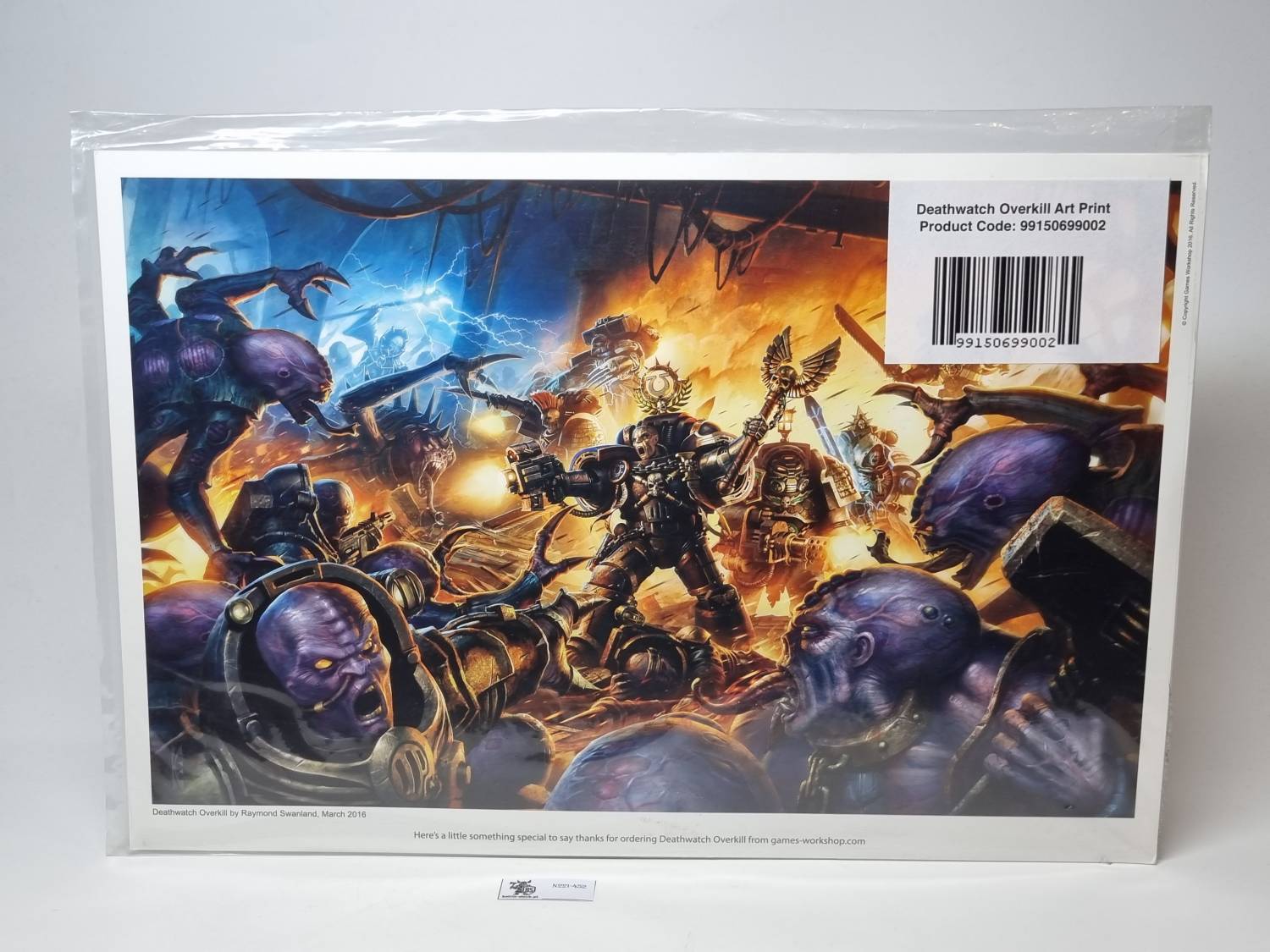 Deathwatch overkill art print