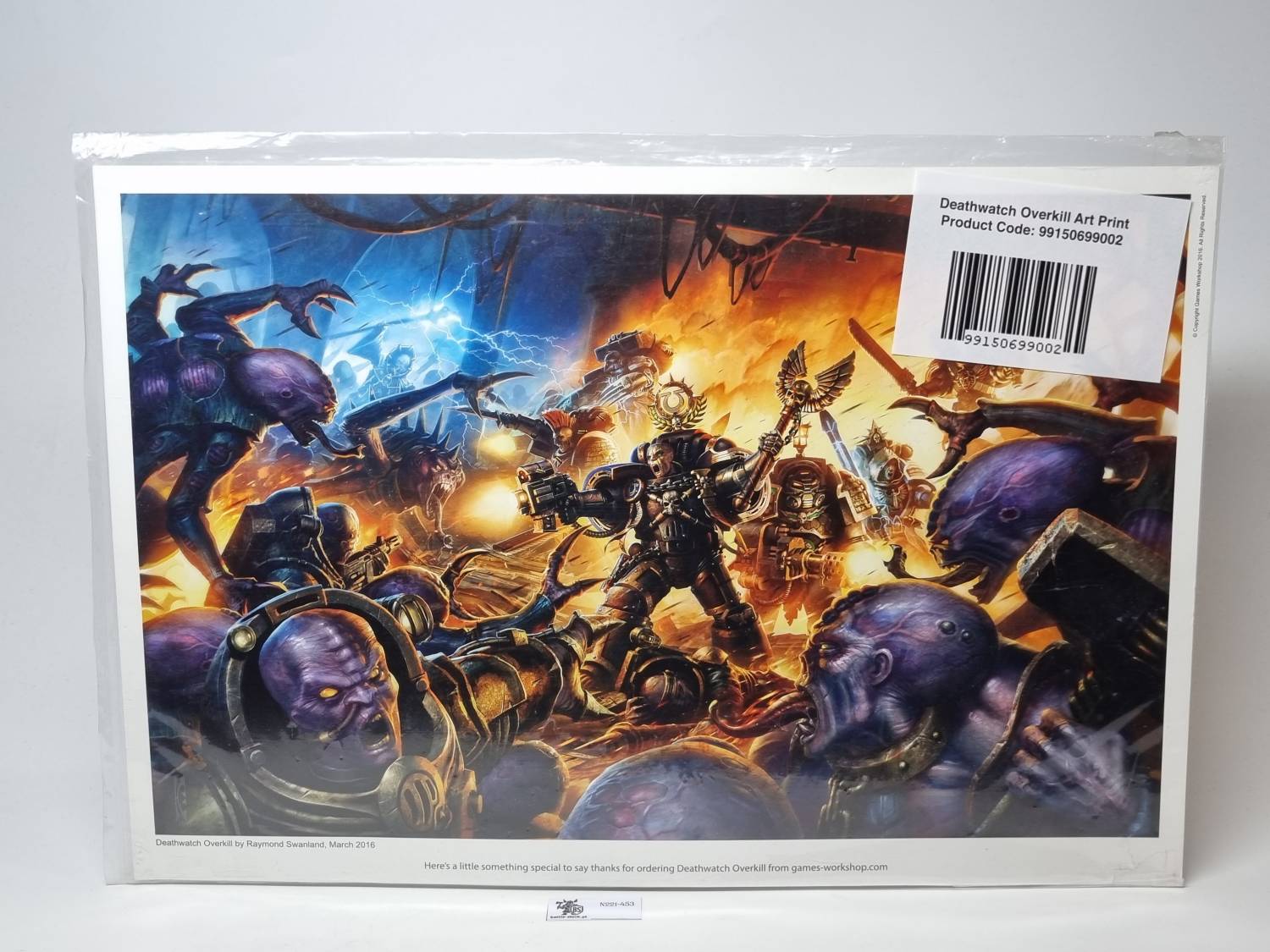 Deathwatch overkill art print