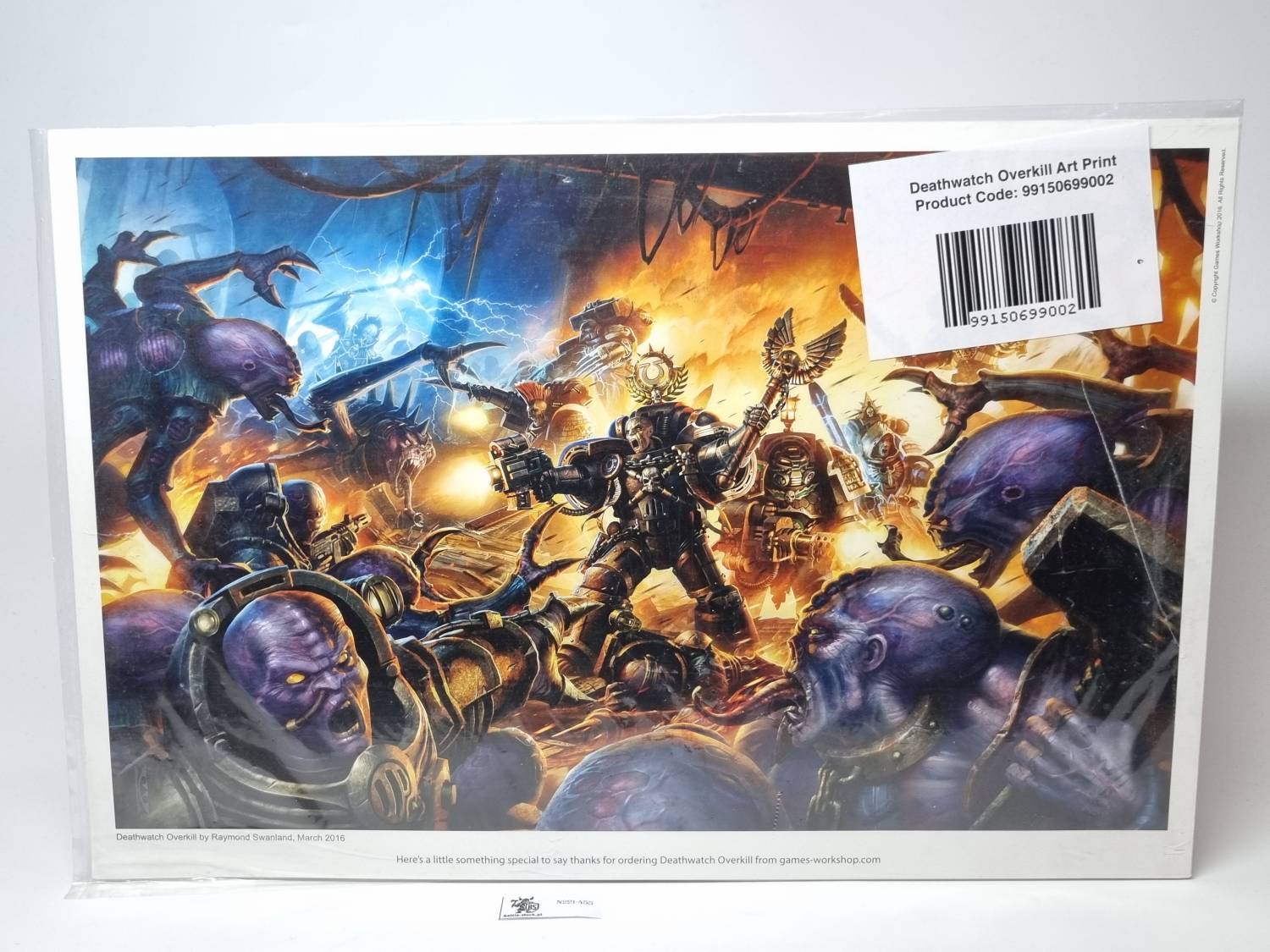Deathwatch overkill art print