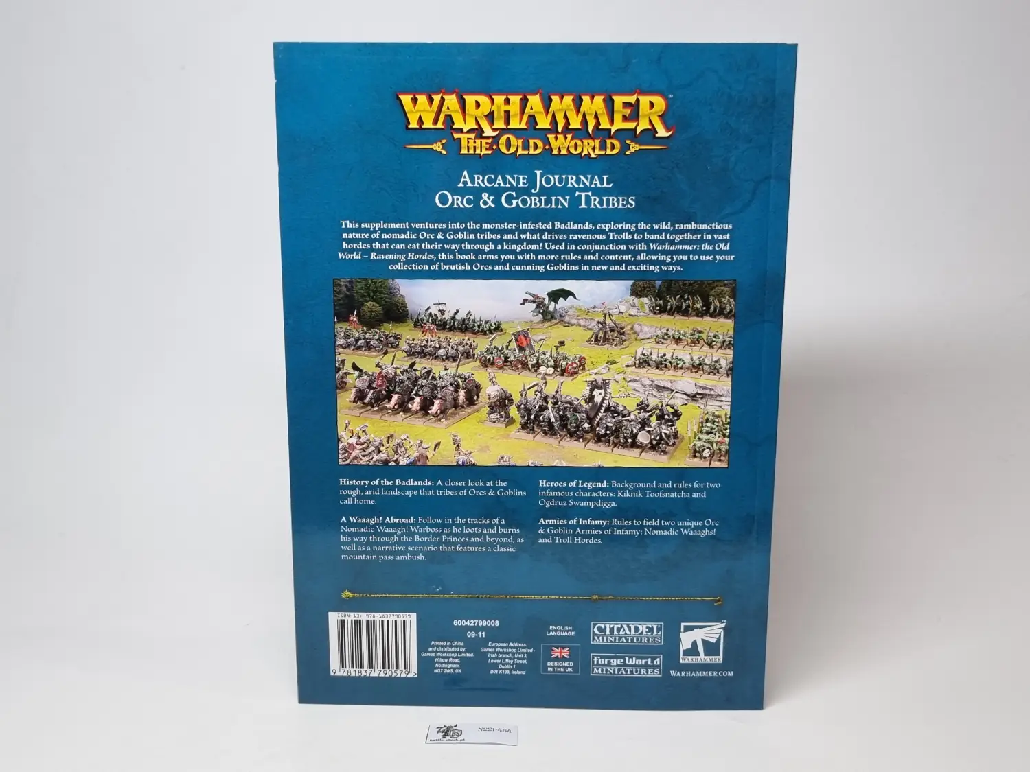 arcane journal Orc and goblins tribes