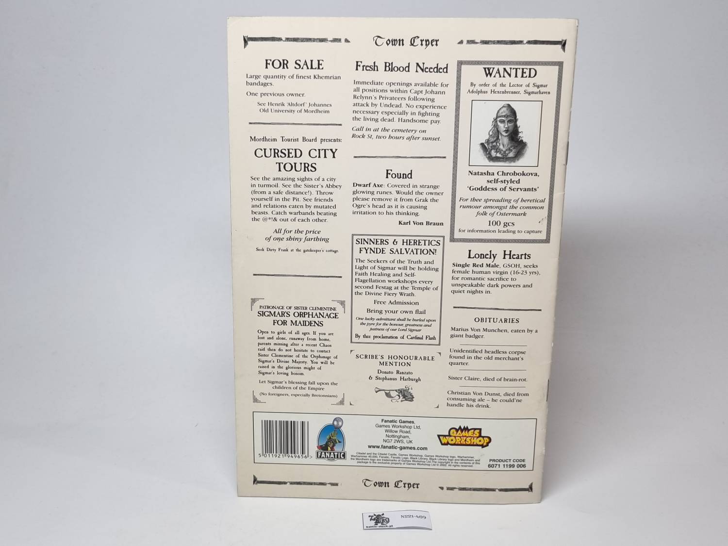 Town cryer issue 18