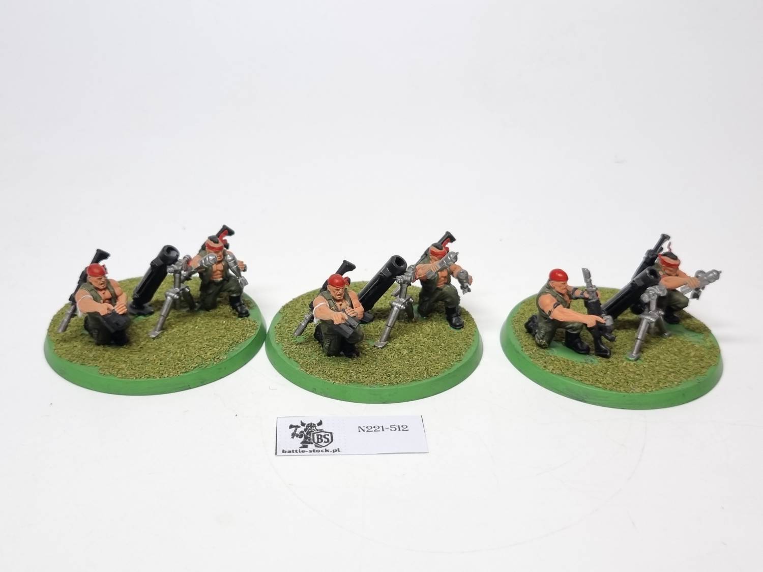 catachan heavy weapons mortars