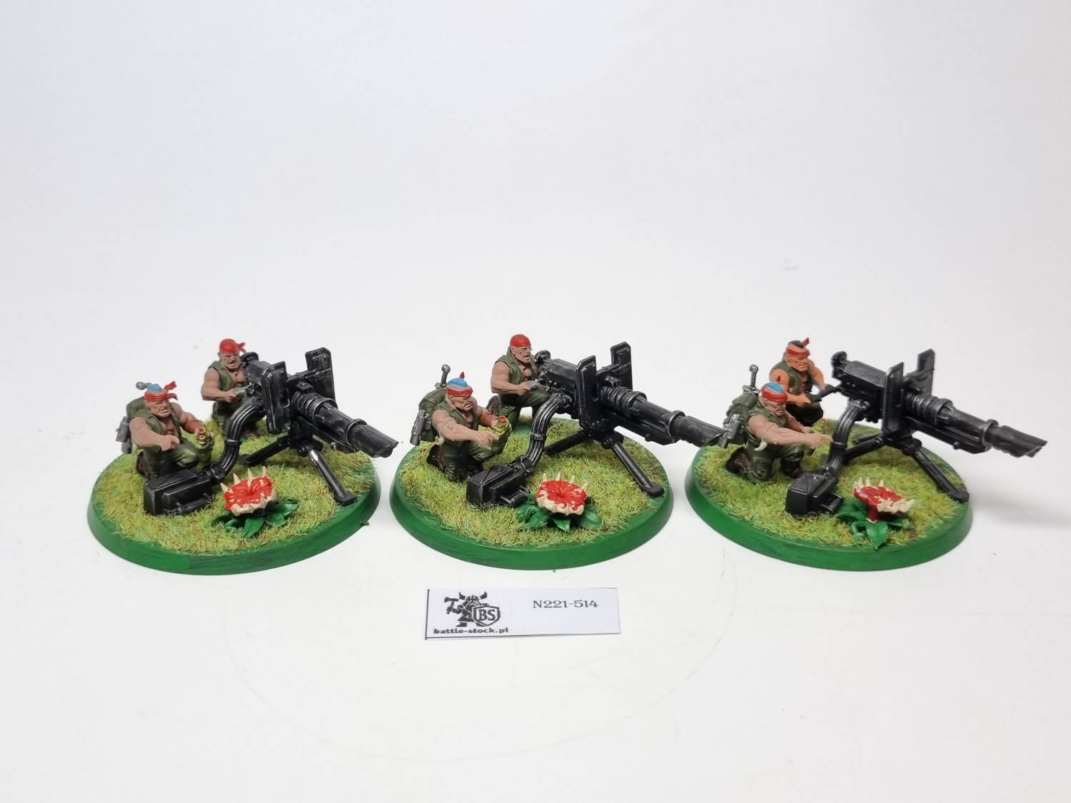 catachan heavy weapons lascannons