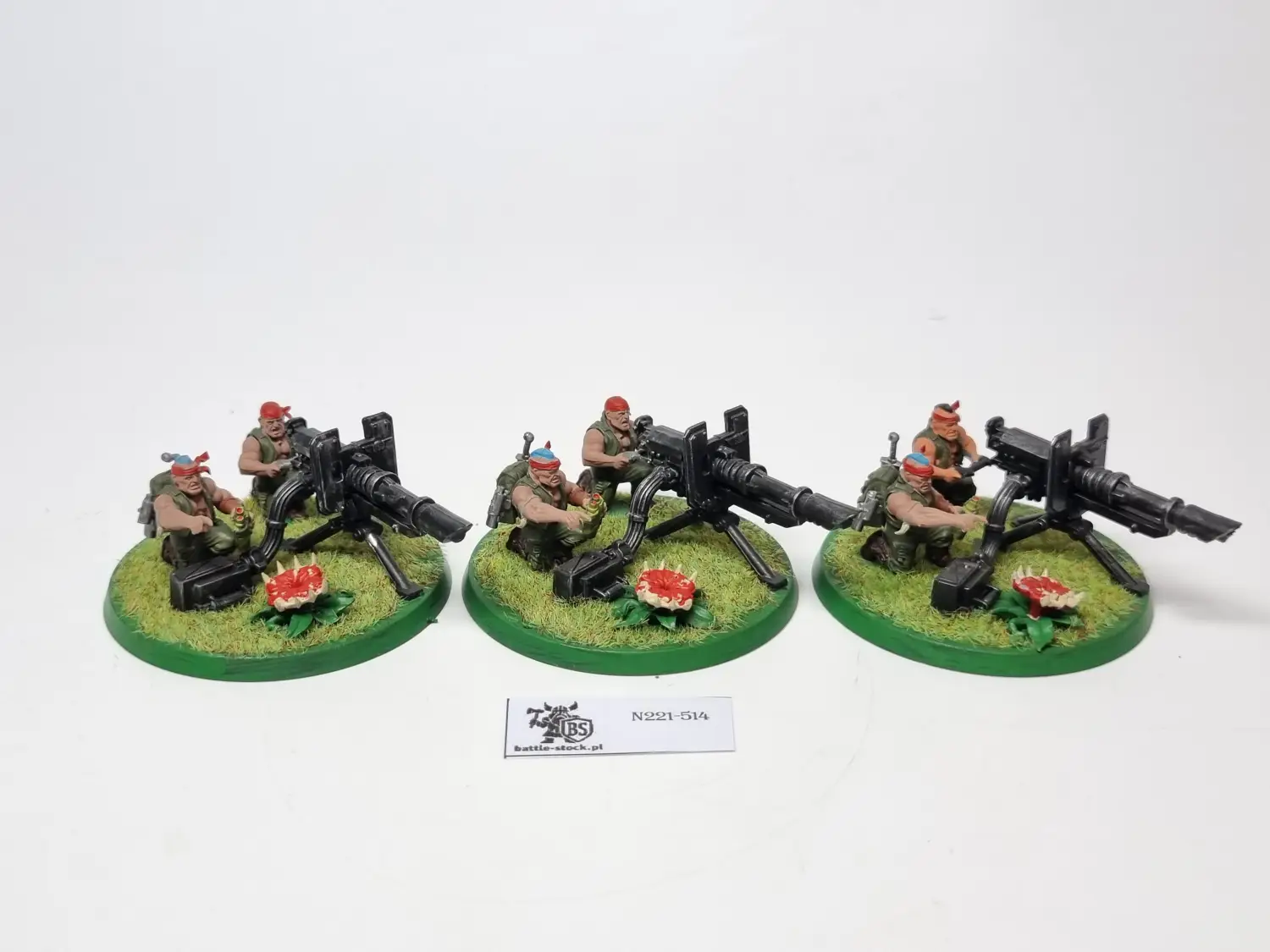 catachan heavy weapons lascannons