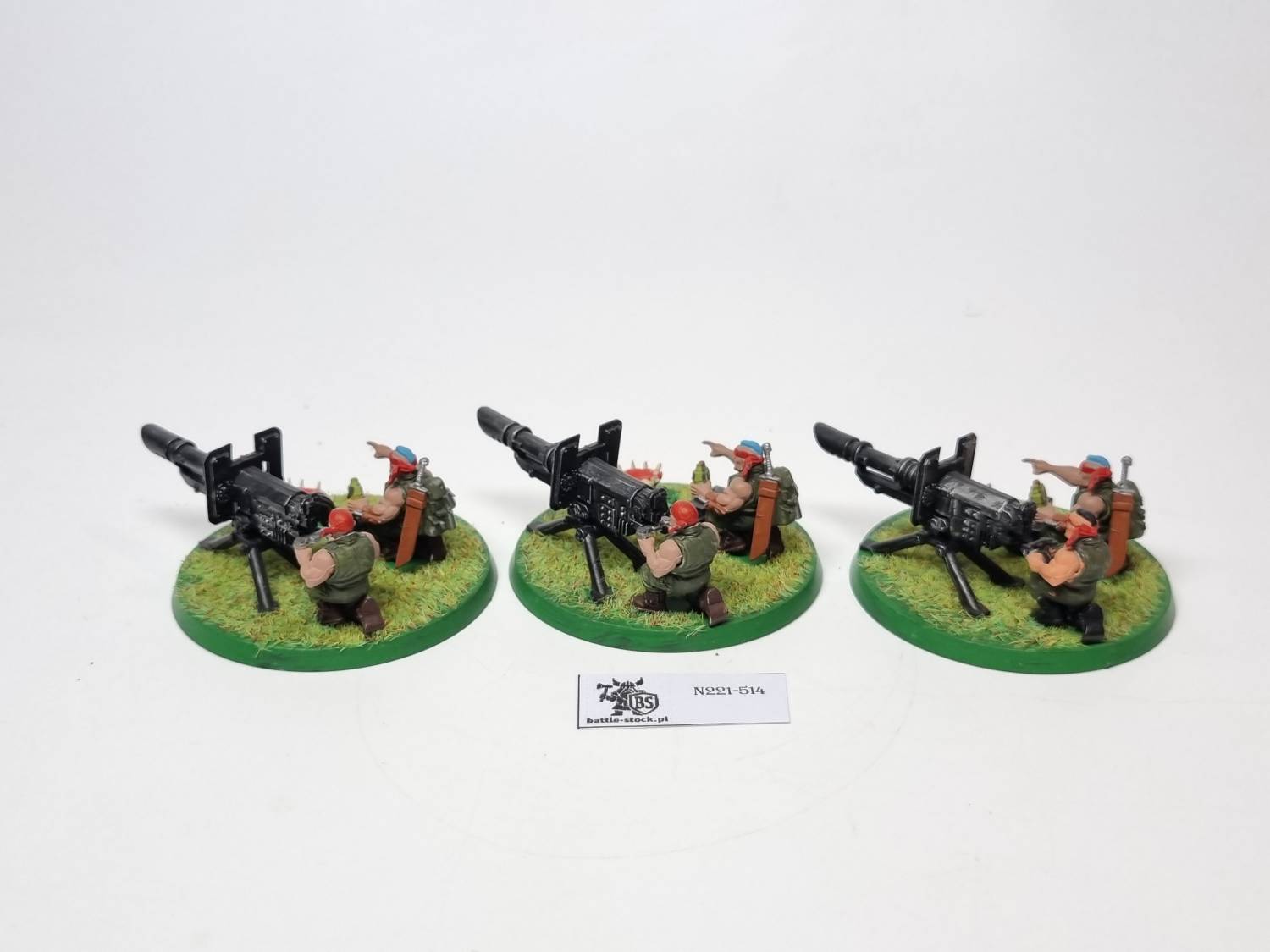catachan heavy weapons lascannons