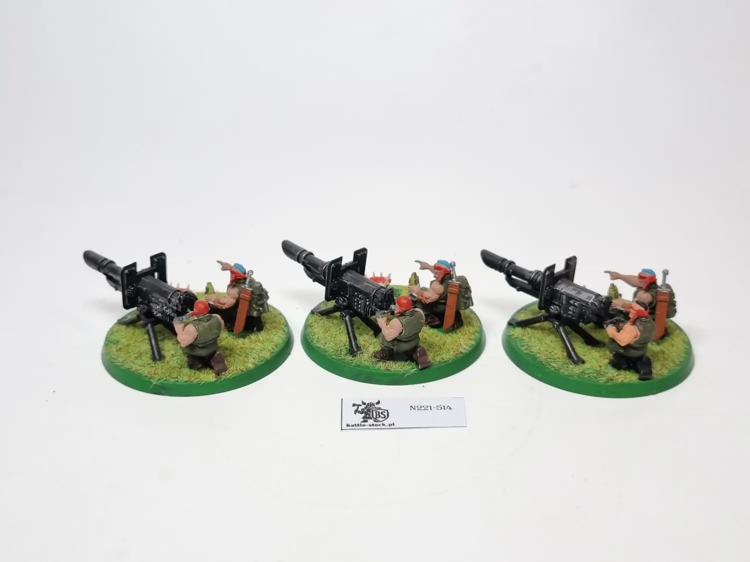 catachan heavy weapons lascannons