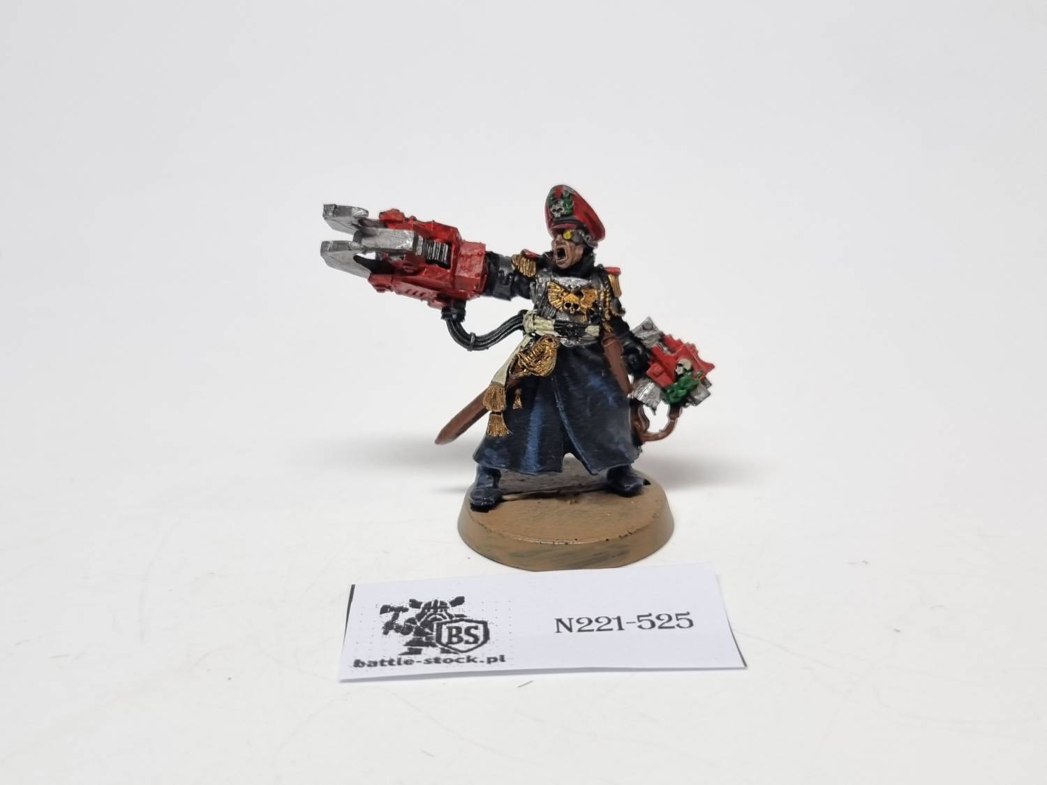 commissar yarrick metal