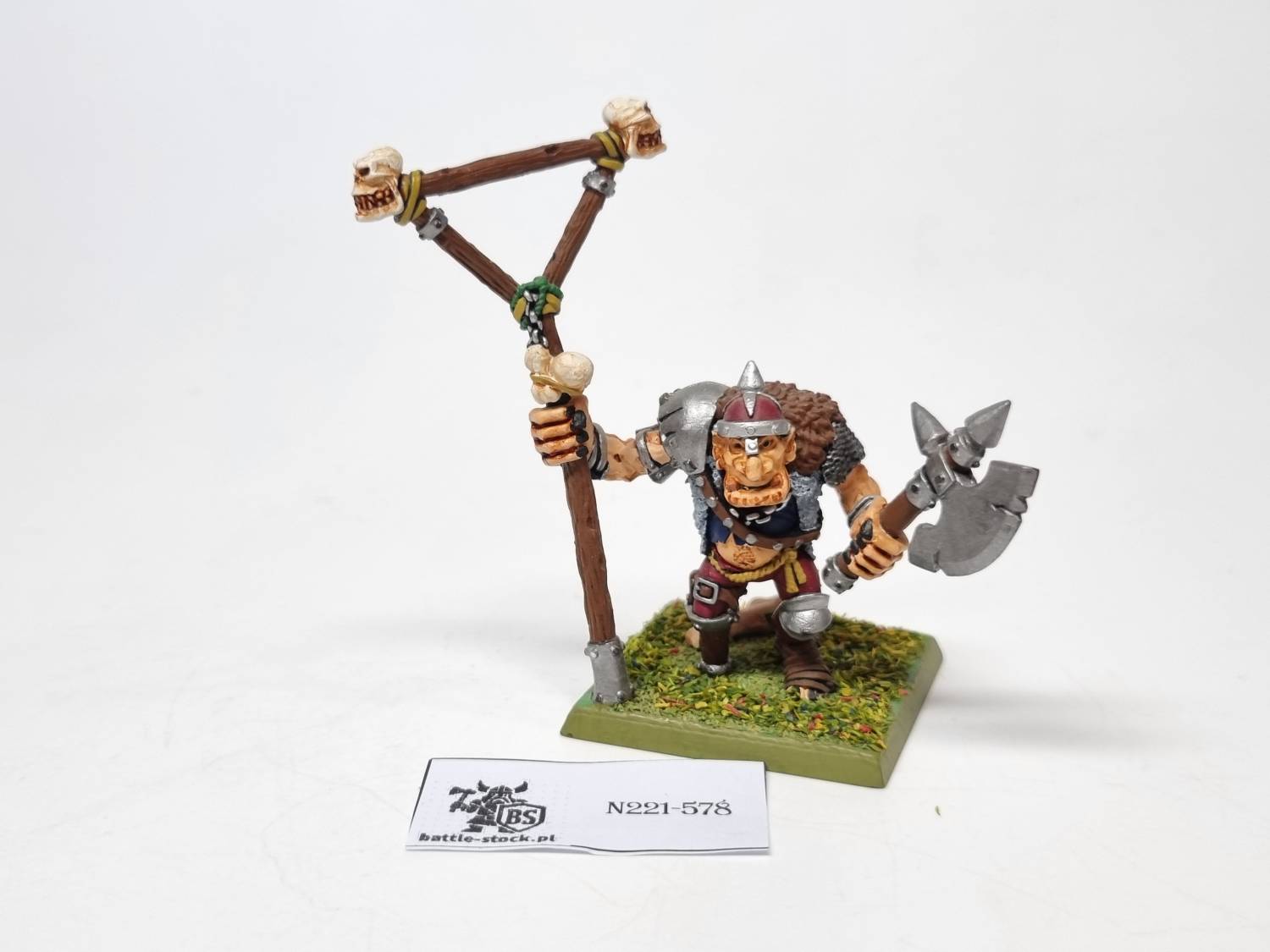 Golgfag’s Mercenary Ogre banner metal