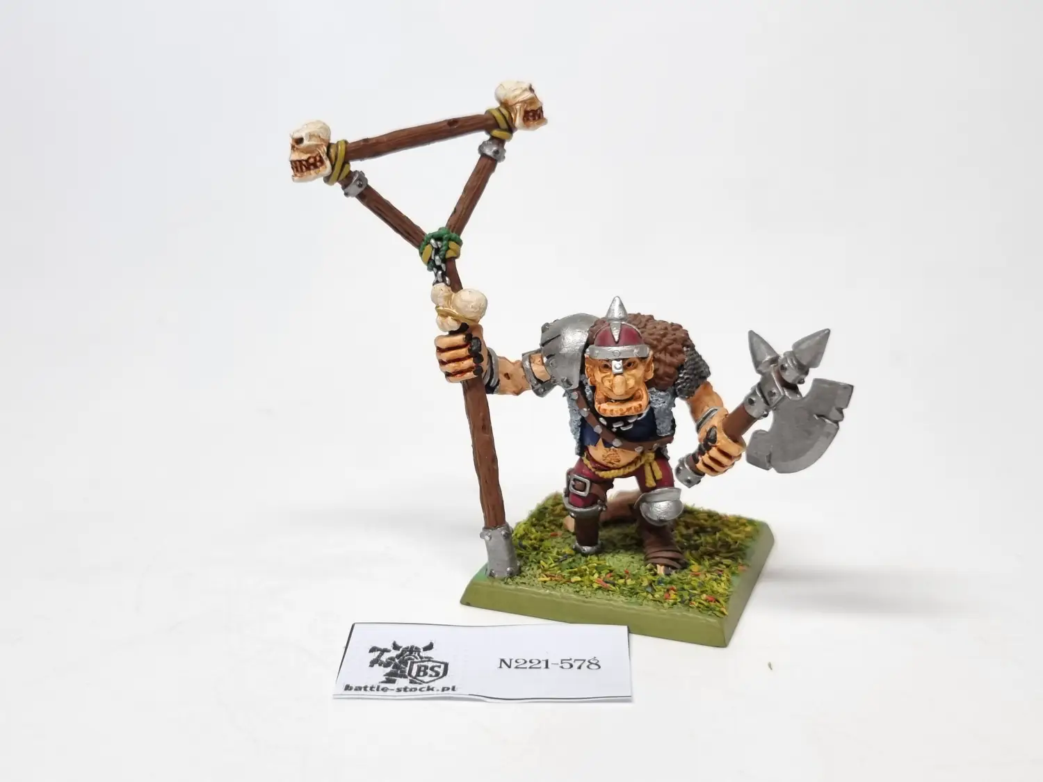 Golgfag’s Mercenary Ogre banner metal