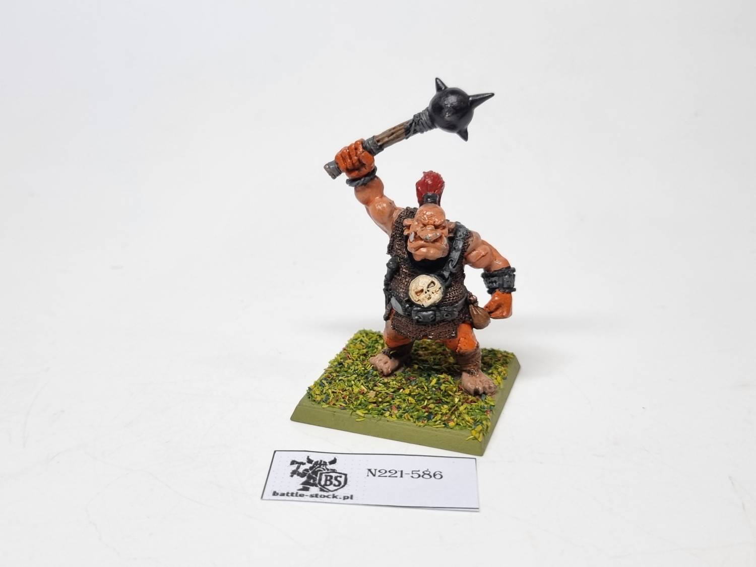 Ogre with Mace 1993 metal