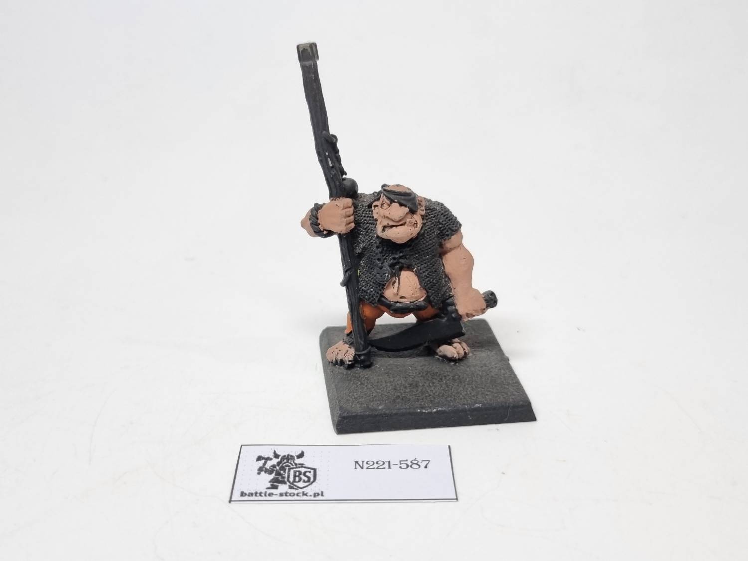 Ogre Standard Bearer niepełny baner metal (