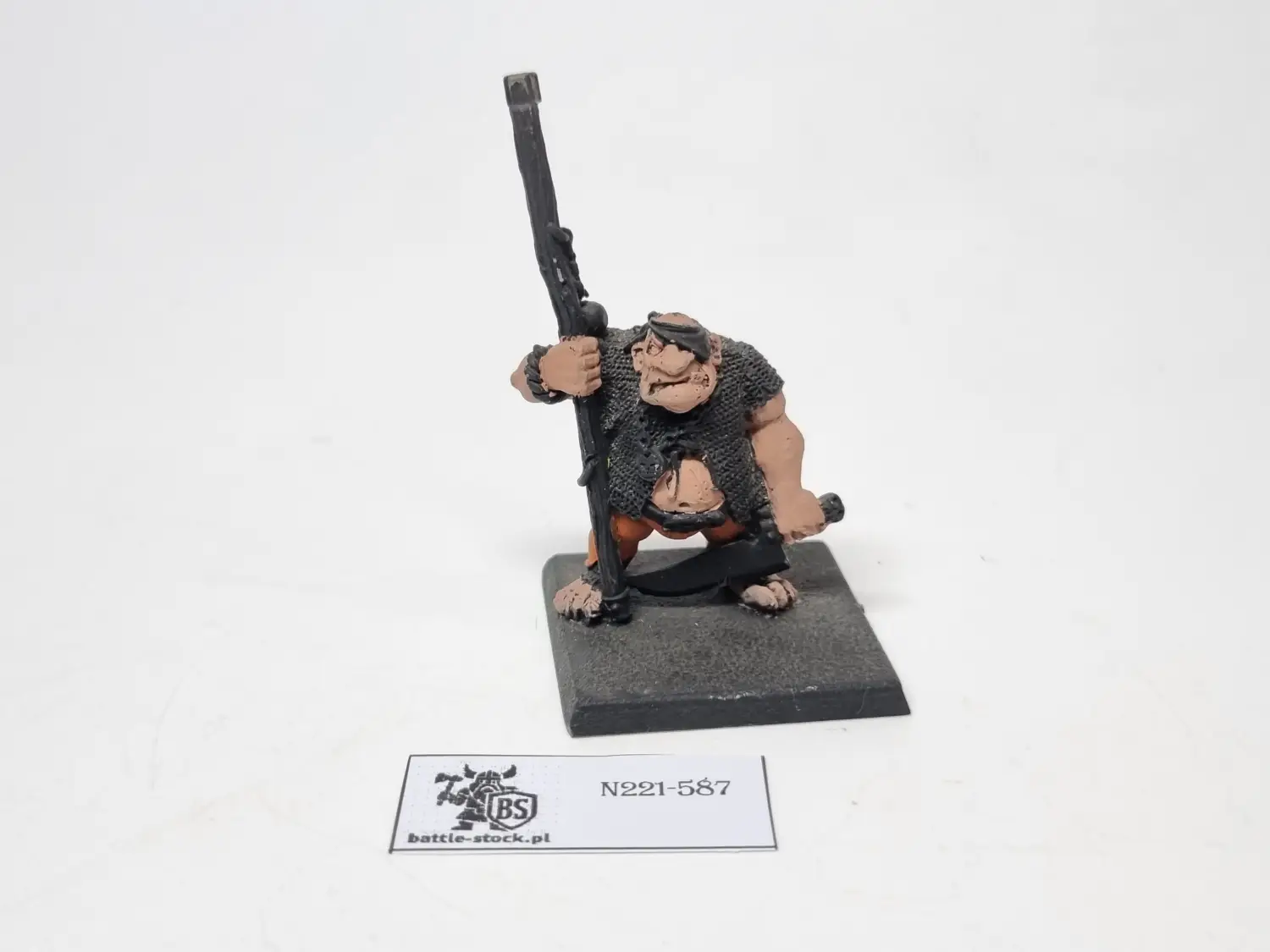 Ogre Standard Bearer niepełny baner metal (