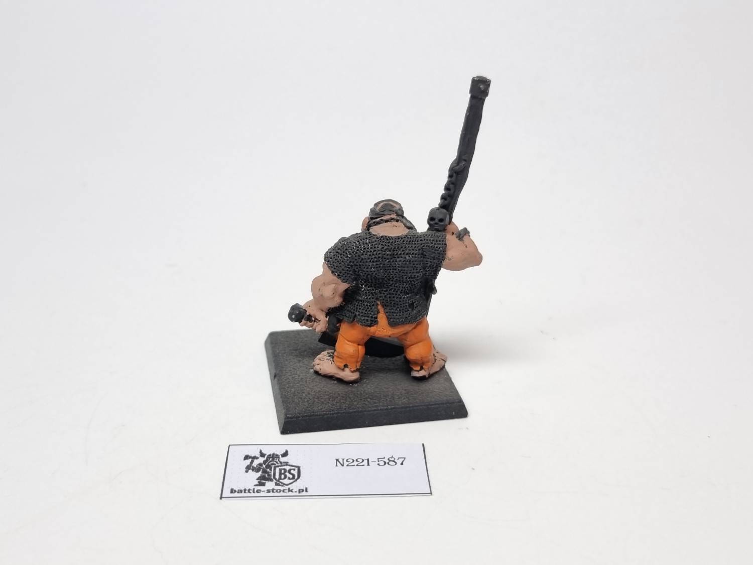 Ogre Standard Bearer niepełny baner metal (