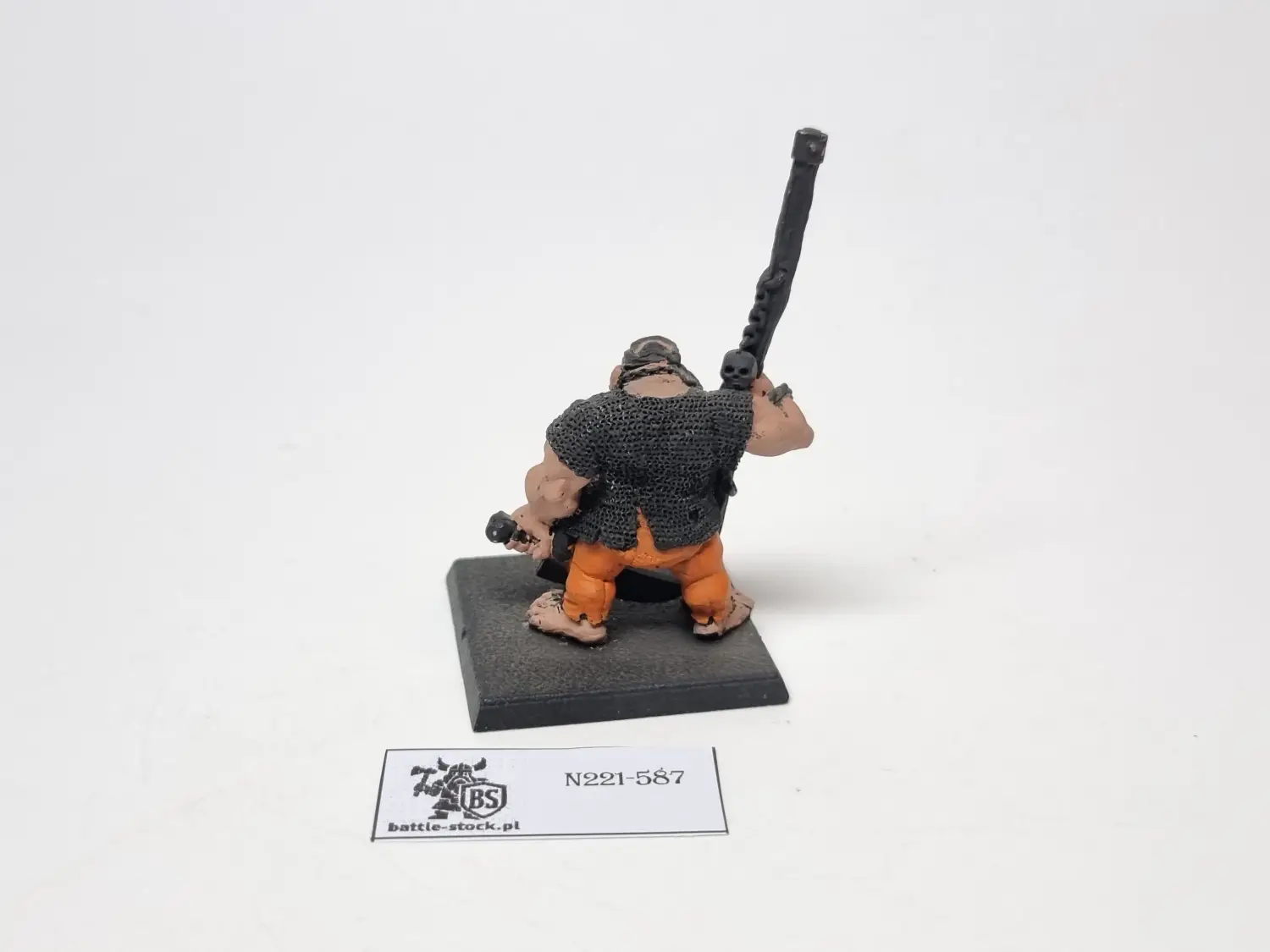 Ogre Standard Bearer niepełny baner metal (