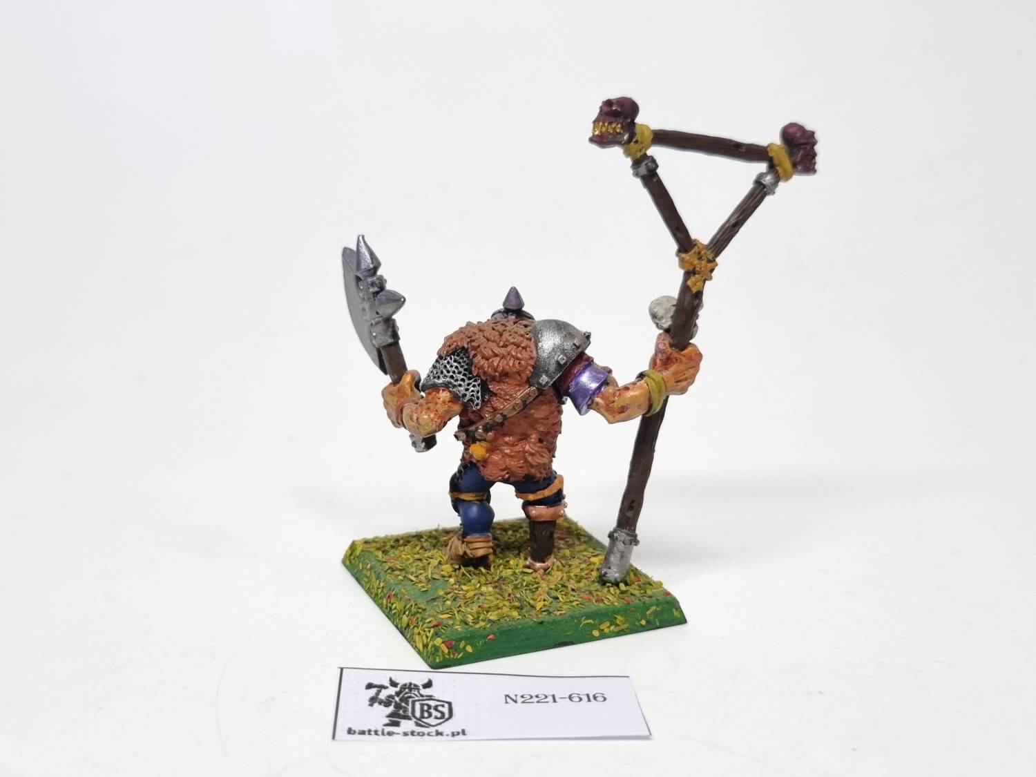Golgfag’s Mercenary Ogre banner metal