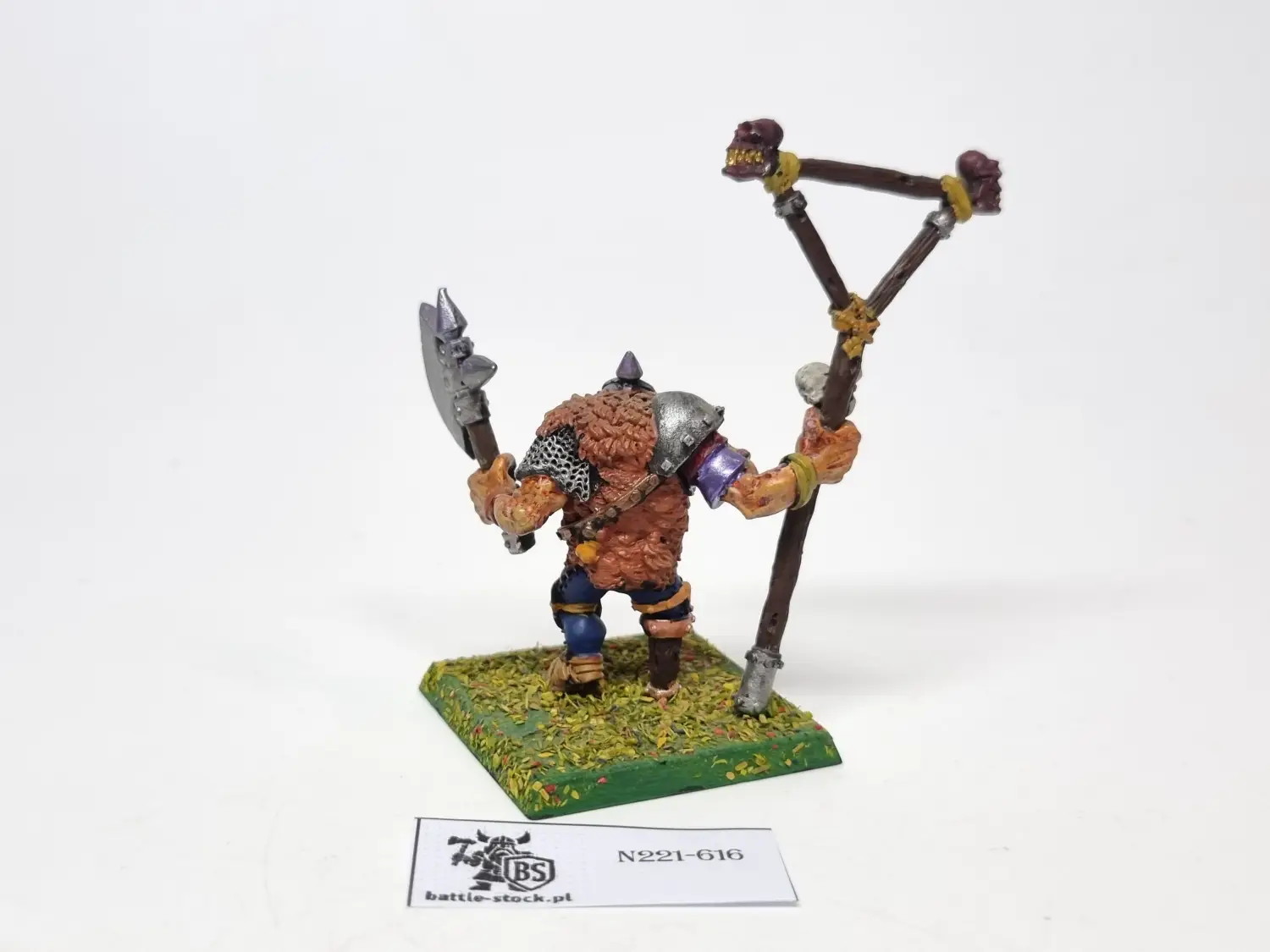 Golgfag’s Mercenary Ogre banner metal