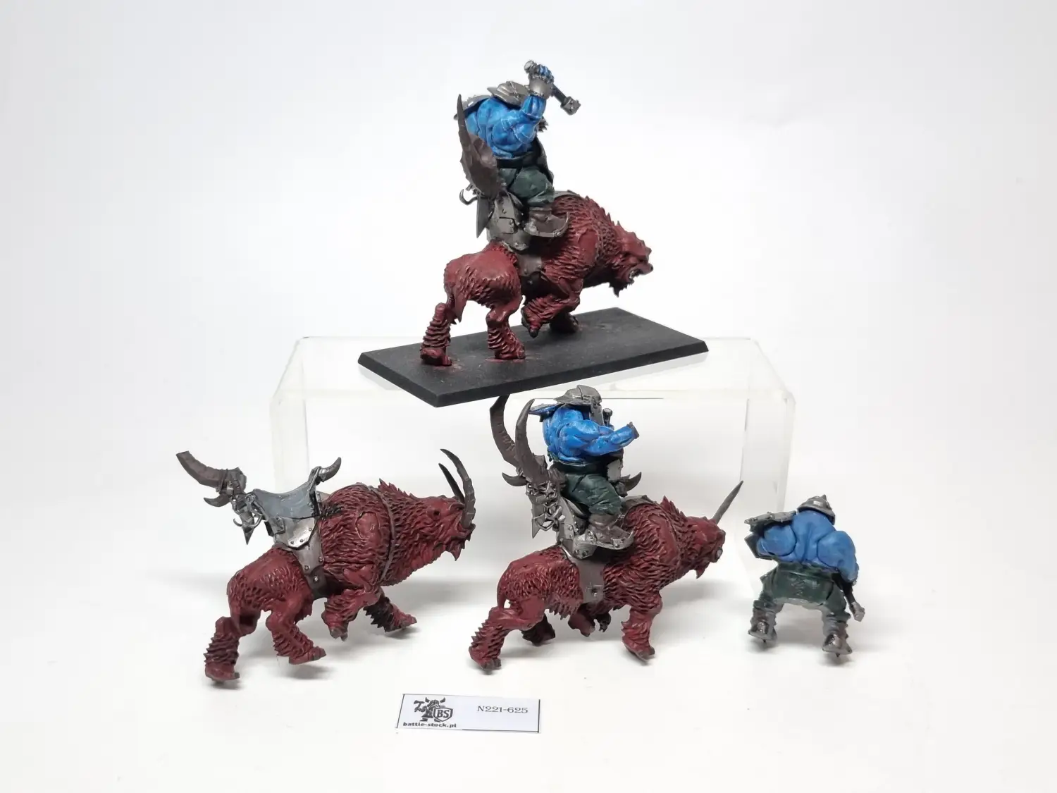 Mournfang Cavalry uszkodzeni