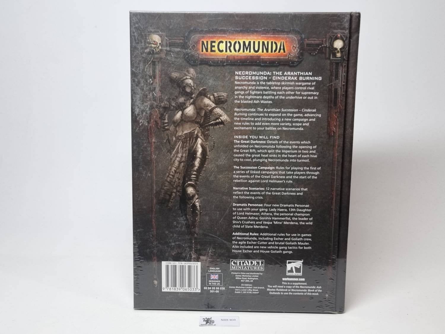Necromunda The aranthian succession cinderak burning