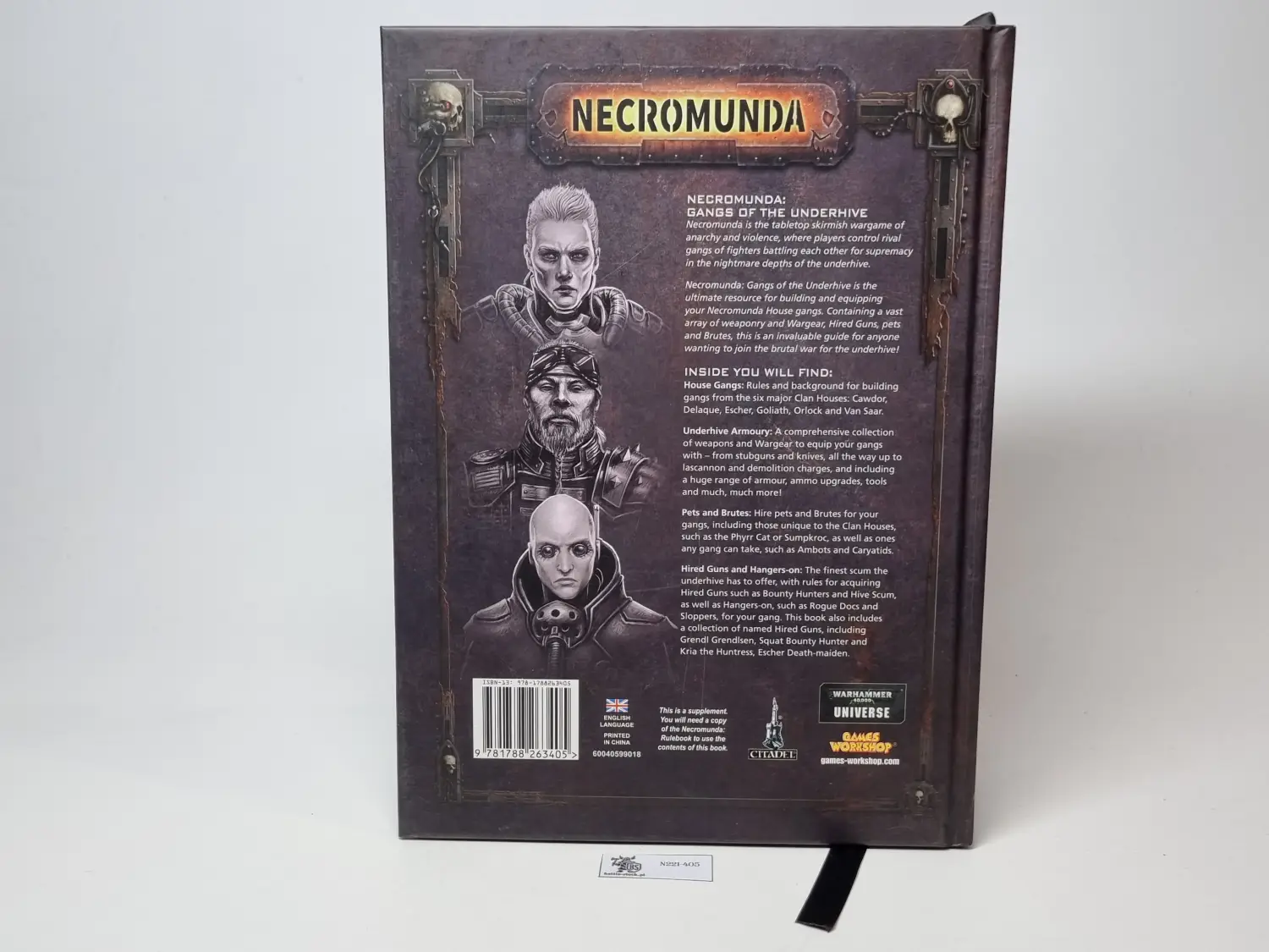 Necromunda Gangs of the underhive