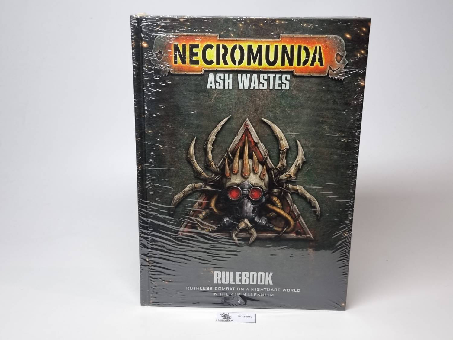 necromunda ash wastes rulebook + znaczniki