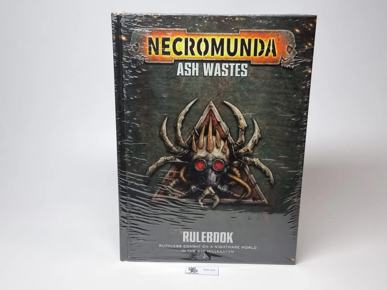 necromunda ash wastes rulebook + znaczniki