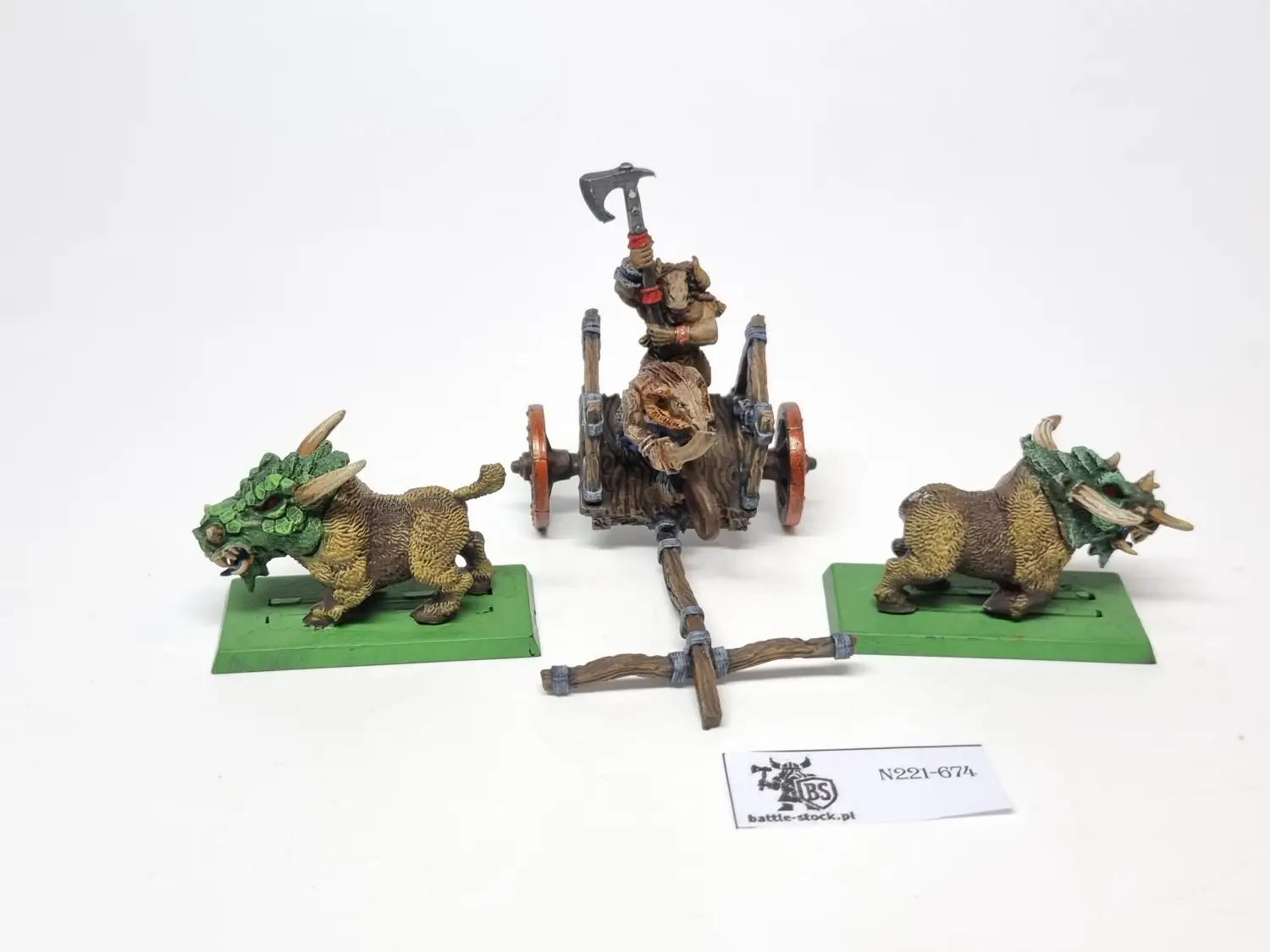 beastmen chariot metal