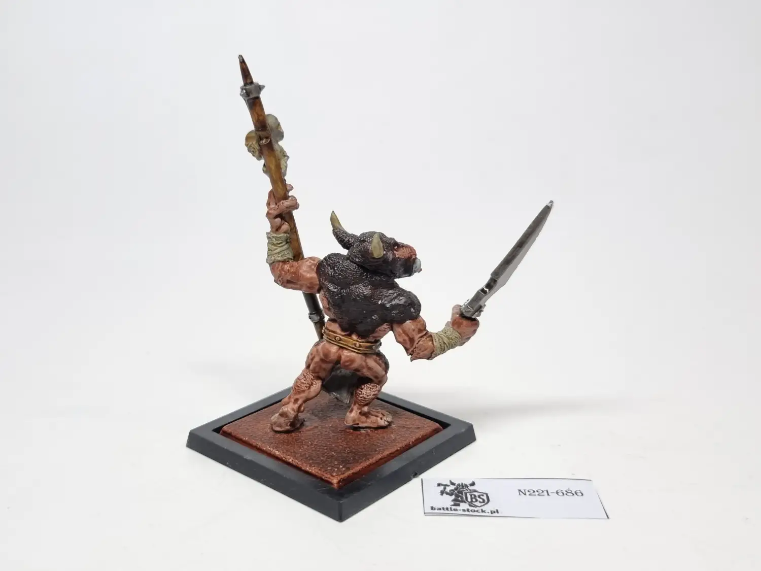 minotaur bannerman metal niekompletny