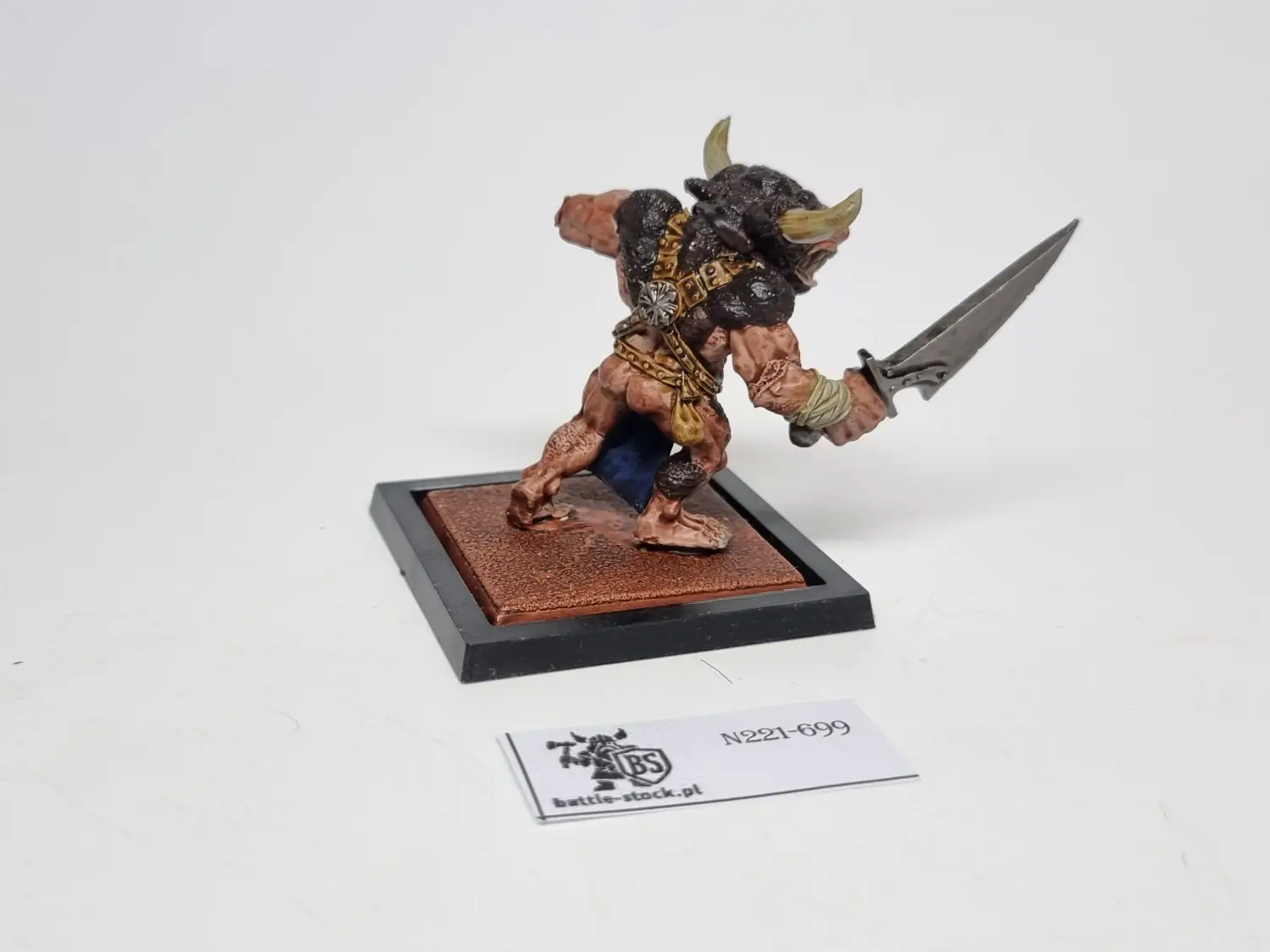 minotaur metal brak rączki