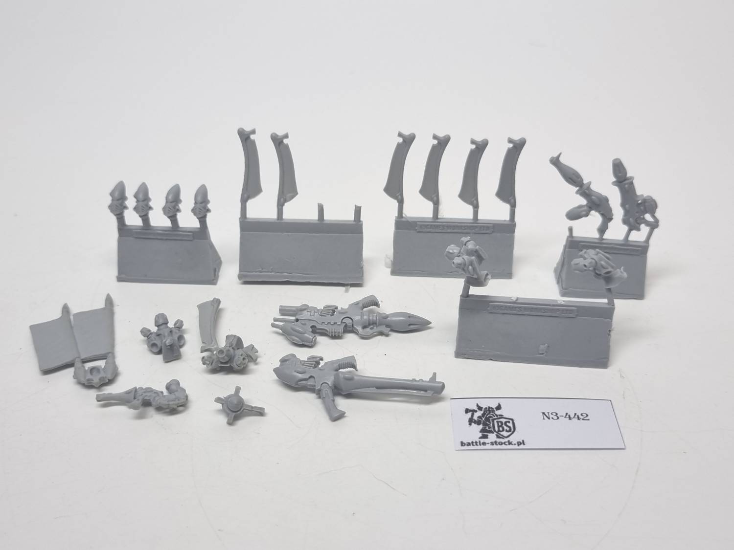 FW eldar corsairs conversion kit (brak jednego skrzydełka) + finecast autarch bitsy