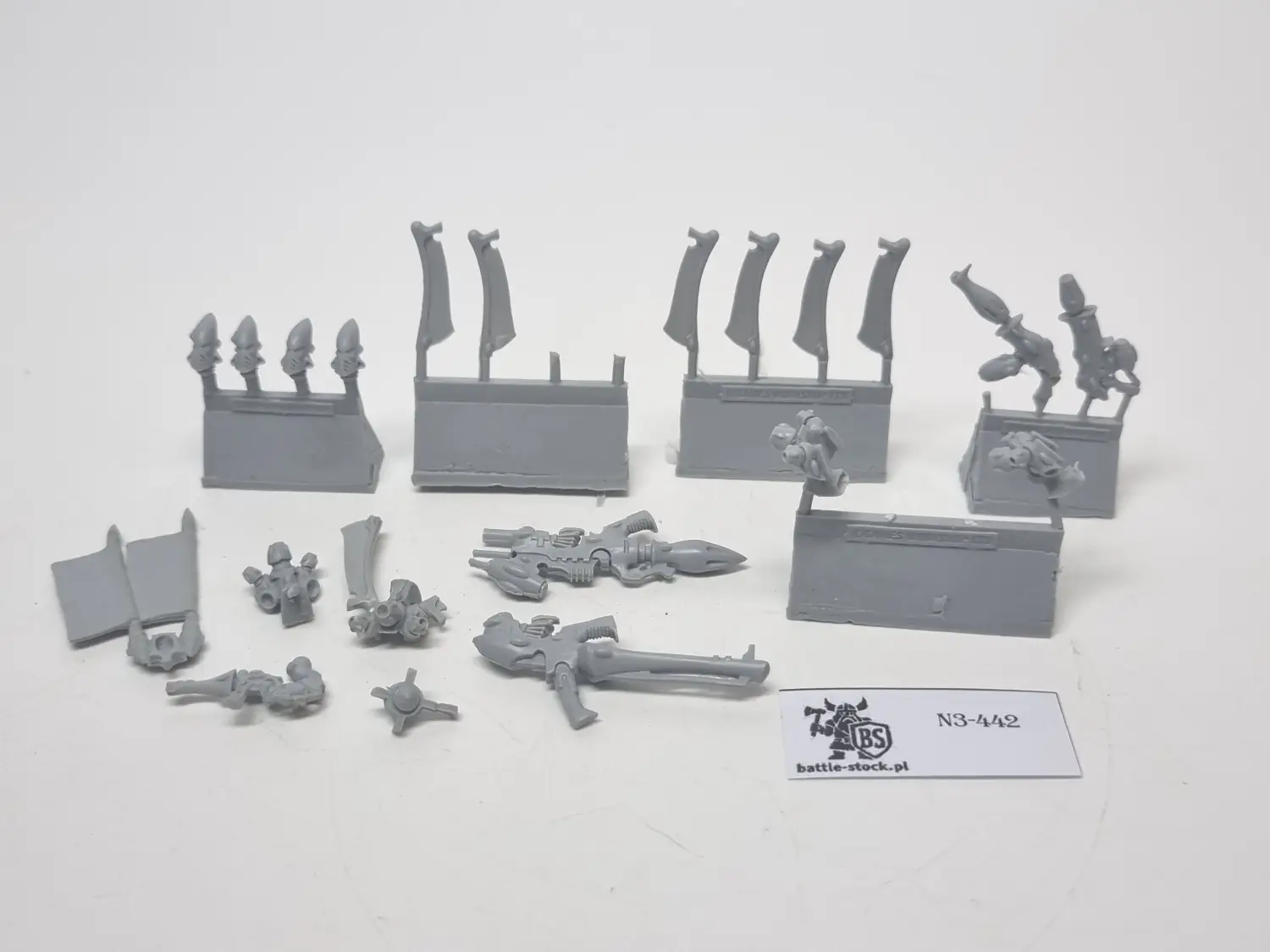 FW eldar corsairs conversion kit (brak jednego skrzydełka) + finecast autarch bitsy