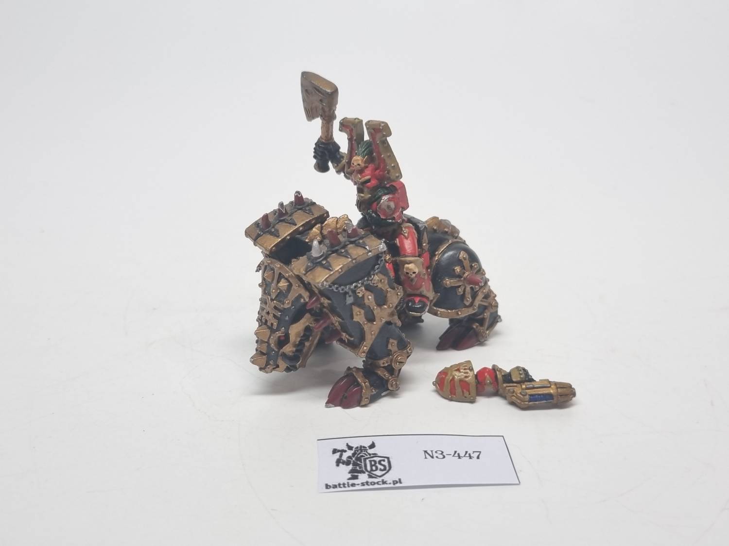 juggernaut of khorne metal brak plecaczka