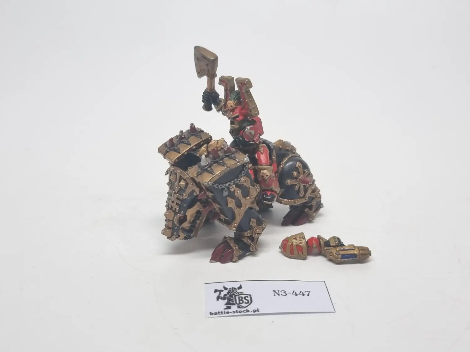 juggernaut of khorne metal brak plecaczka