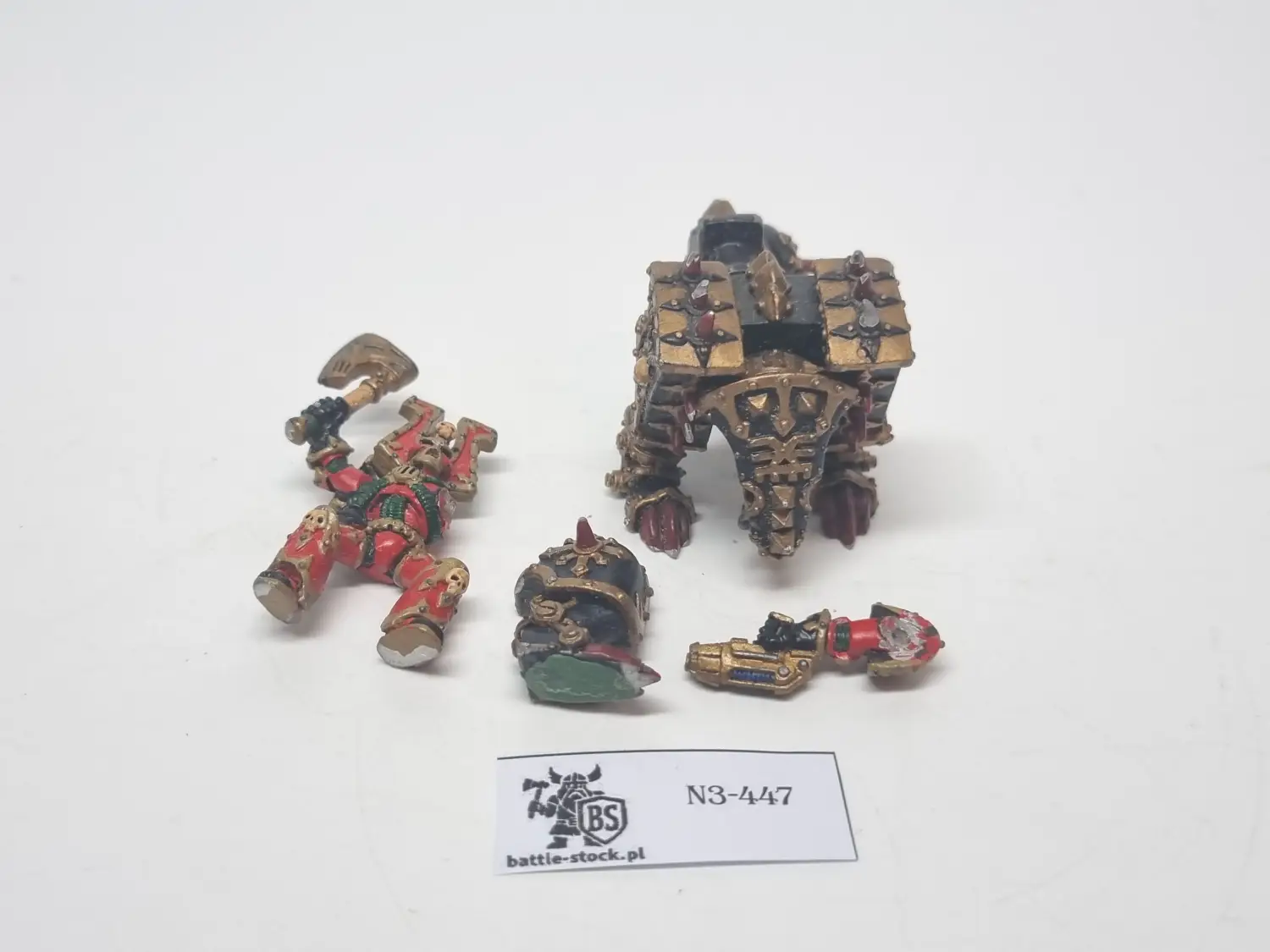 juggernaut of khorne metal brak plecaczka