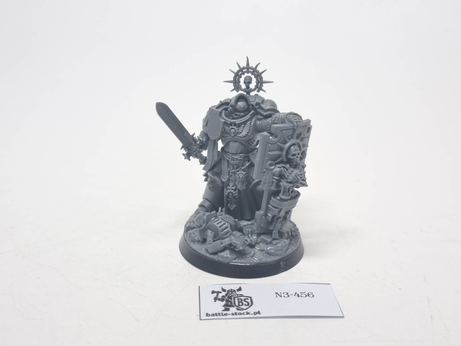 captain with relic shield