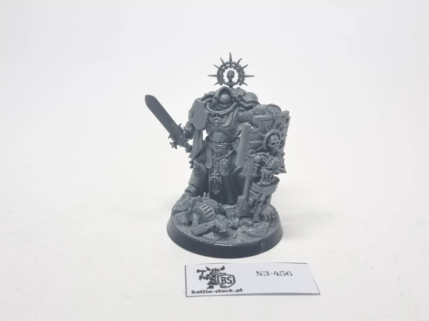 captain with relic shield